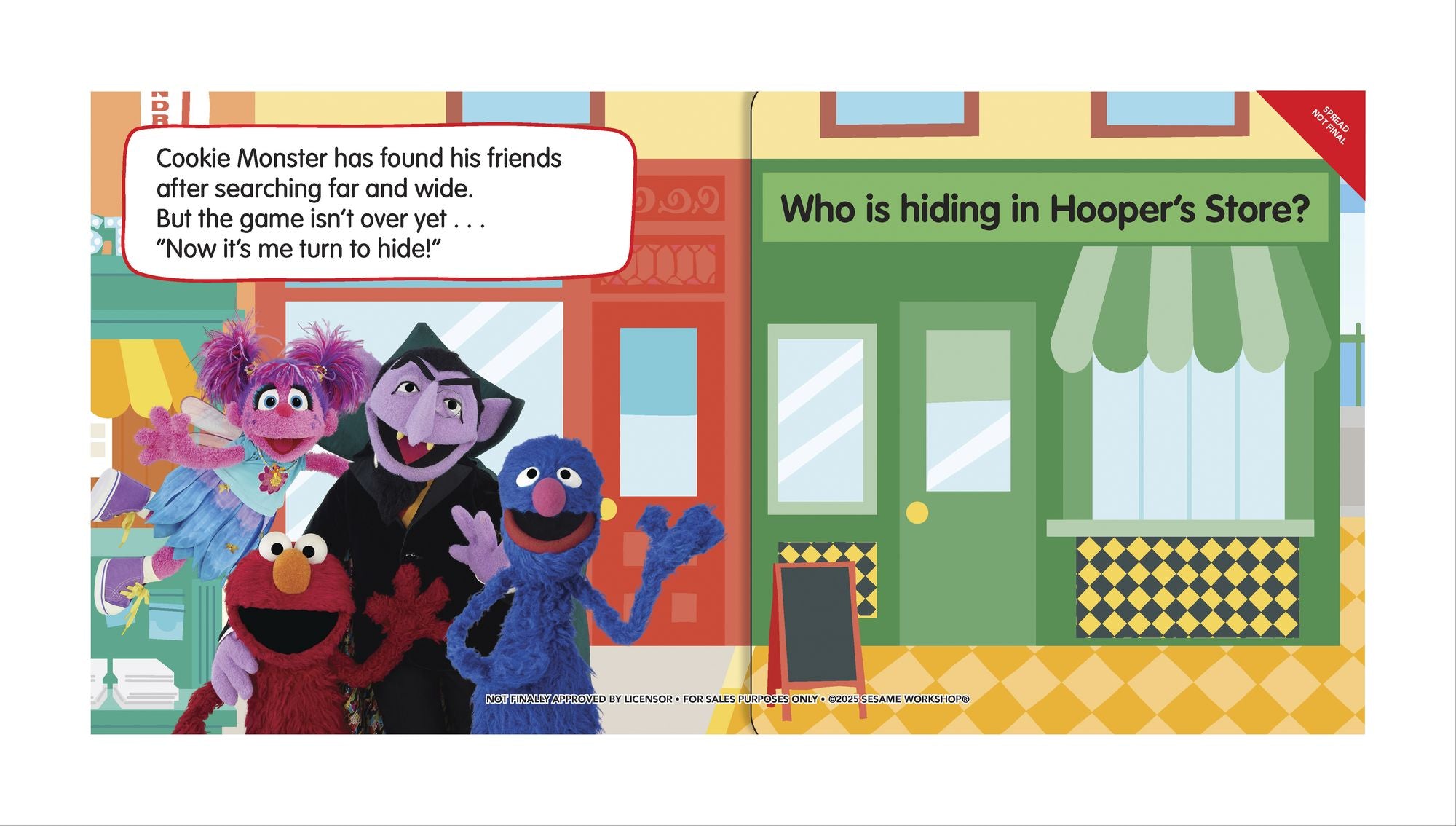 Pop-Up Peekaboo! Sesame Street Cookie Monster