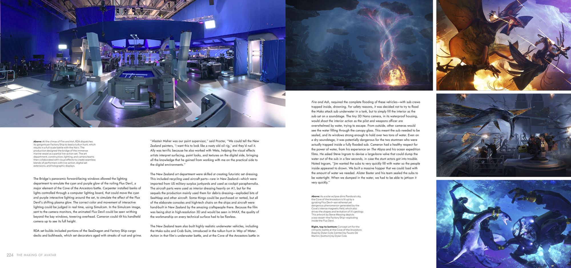 The Making of Avatar: Avatar, Avatar: The Way of Water, Avatar: Fire and Ash