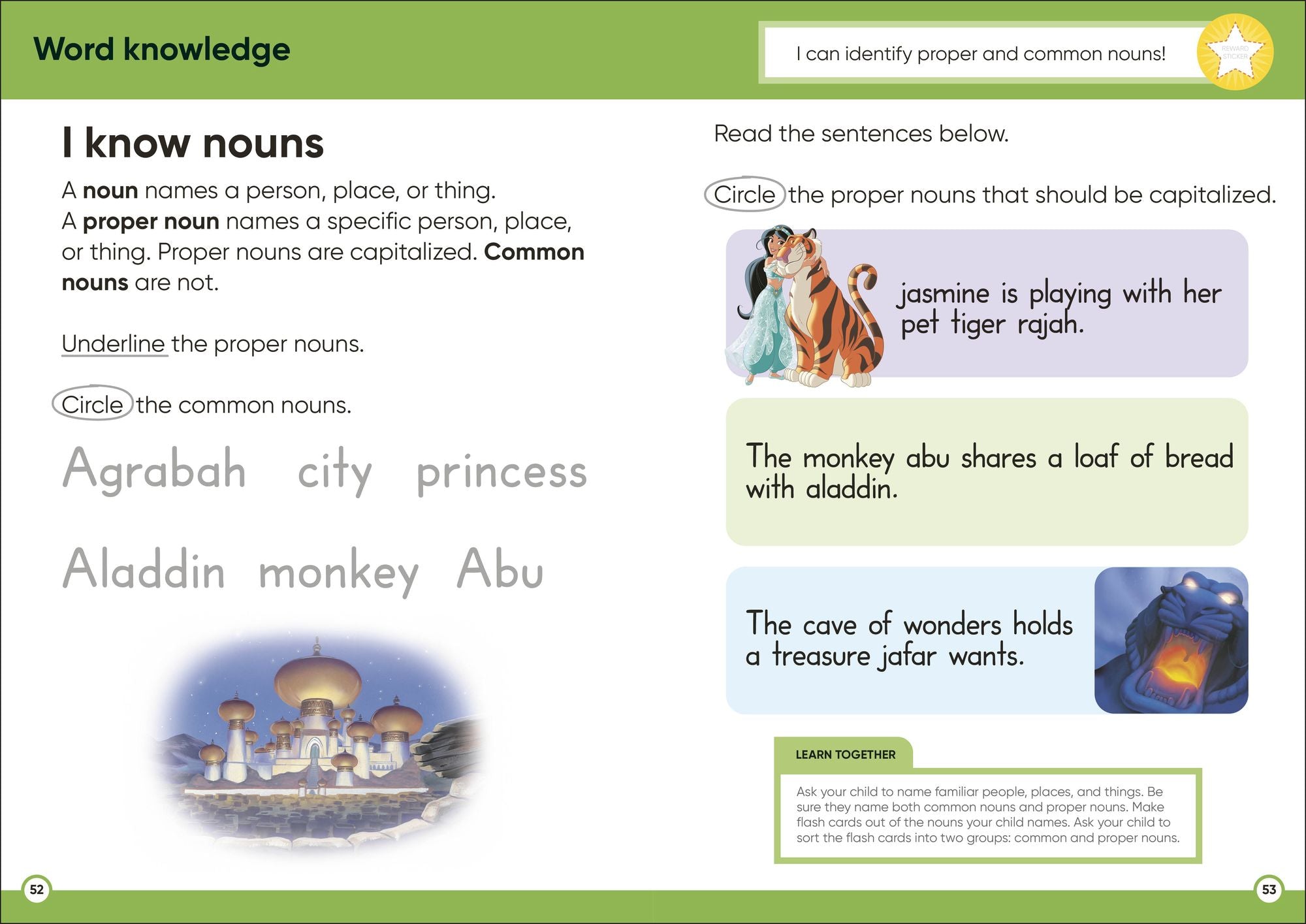 Disney Learning Big Workbook Grade 1: Math & English Workbook for Kids Aged 6-7, Curriculum-Based