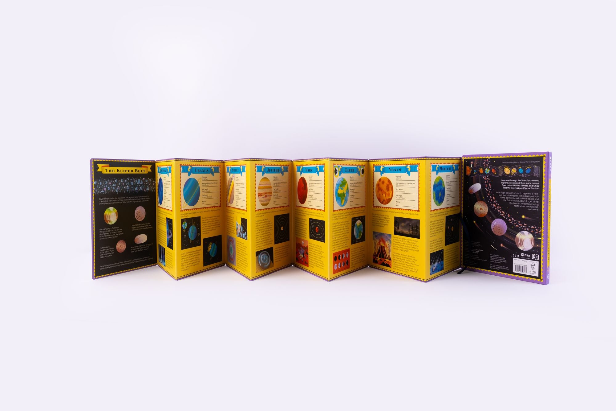 Explore the Solar System: A Fold-Out, Lift-the-Flap Book