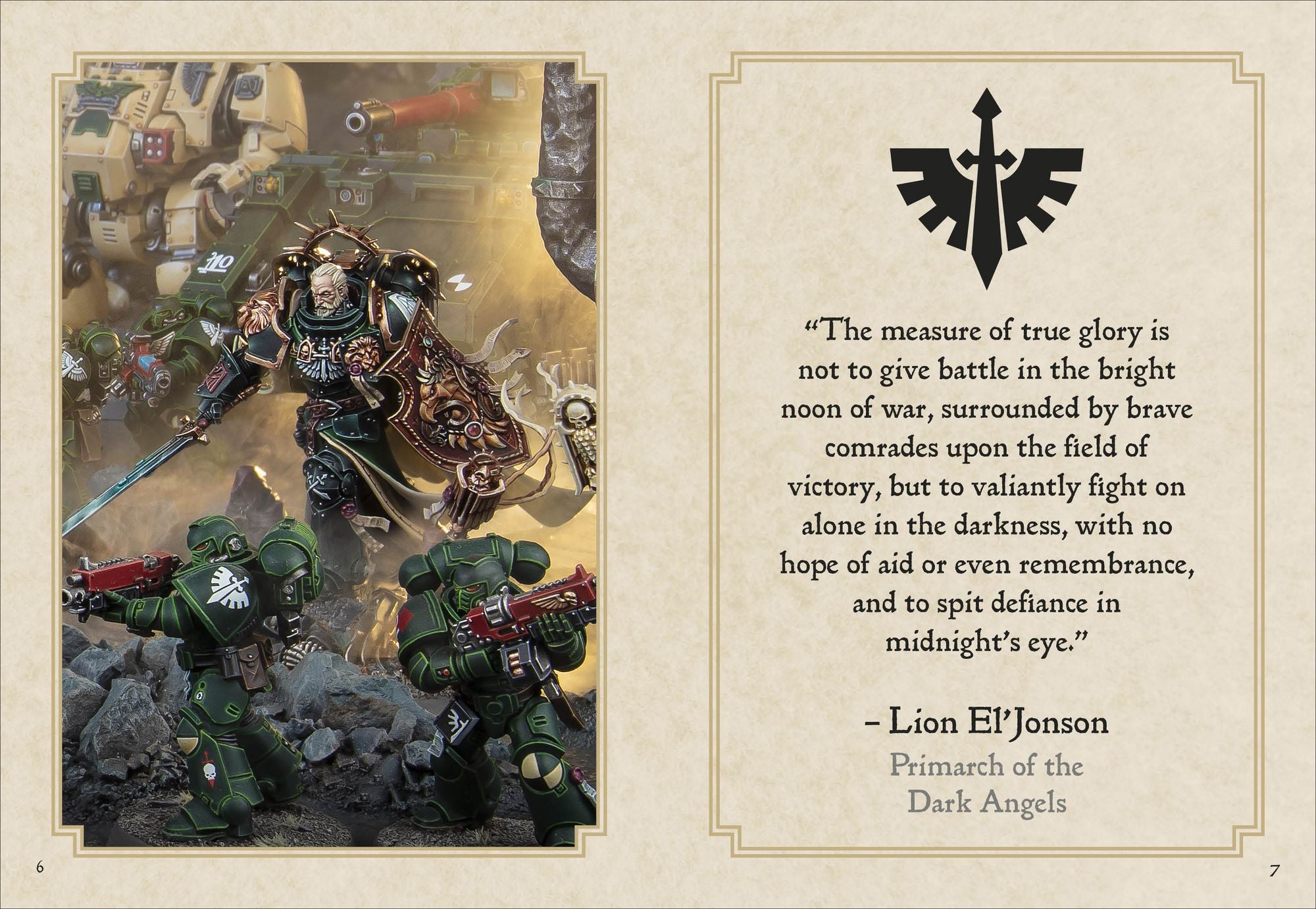 Warhammer 40,000: Words of War: The Miniature Book of Space Marines Quotes