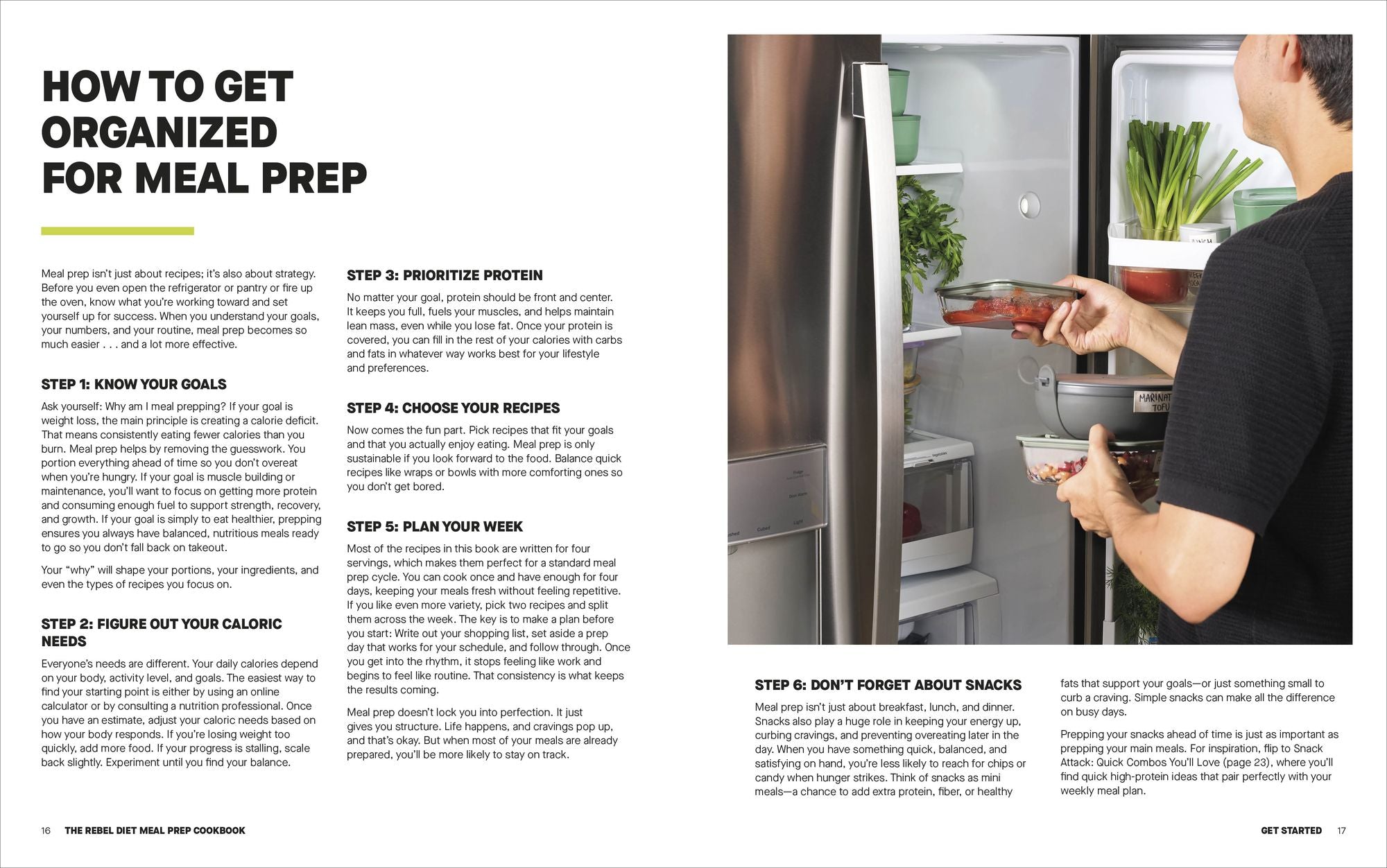 The Rebel Diet Meal Prep Cookbook: Eat Healthier, Save Money, Lose Weight