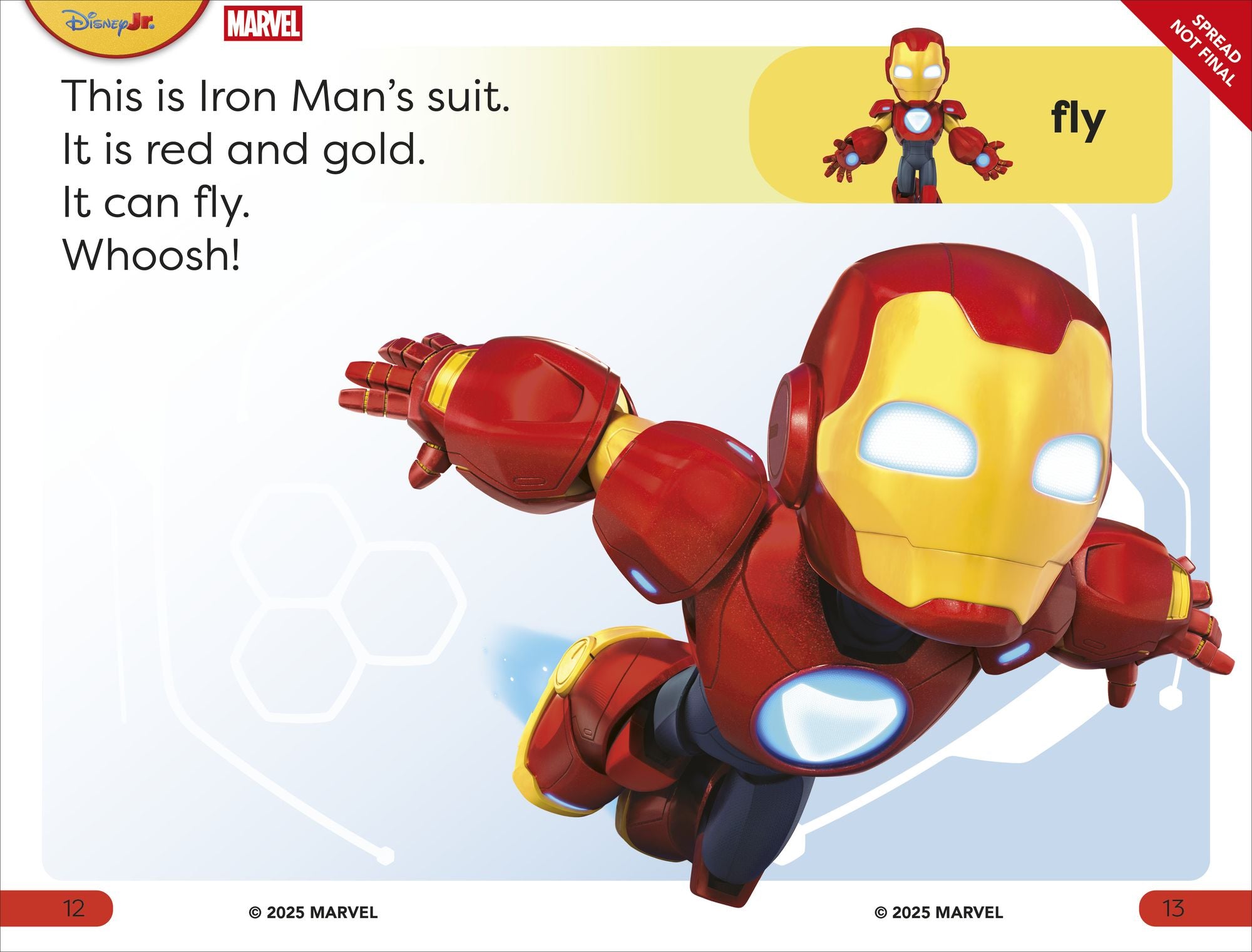DK Super Reader Pre-Level Iron Man and His Awesome Friends Armor Up!