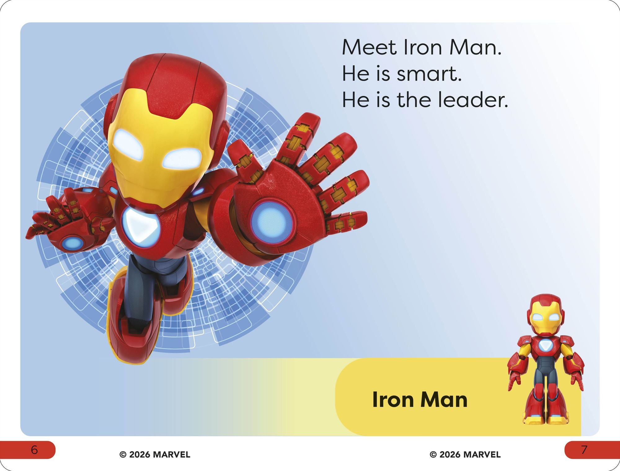 DK Super Reader Pre-Level Iron Man and His Awesome Friends Armor Up!