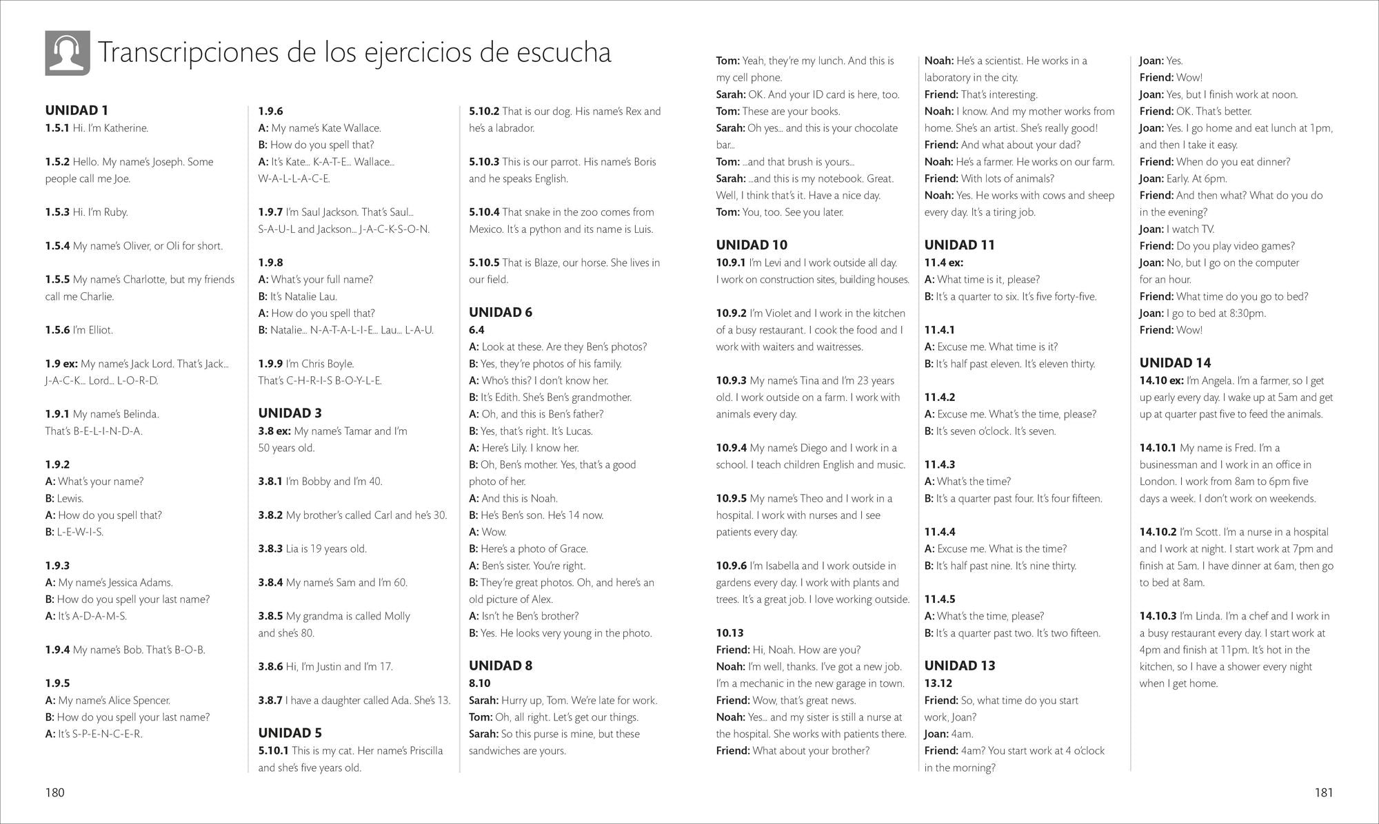 English for Everyone Nivel 1 Inicial: Libro de estudio: Edición en español