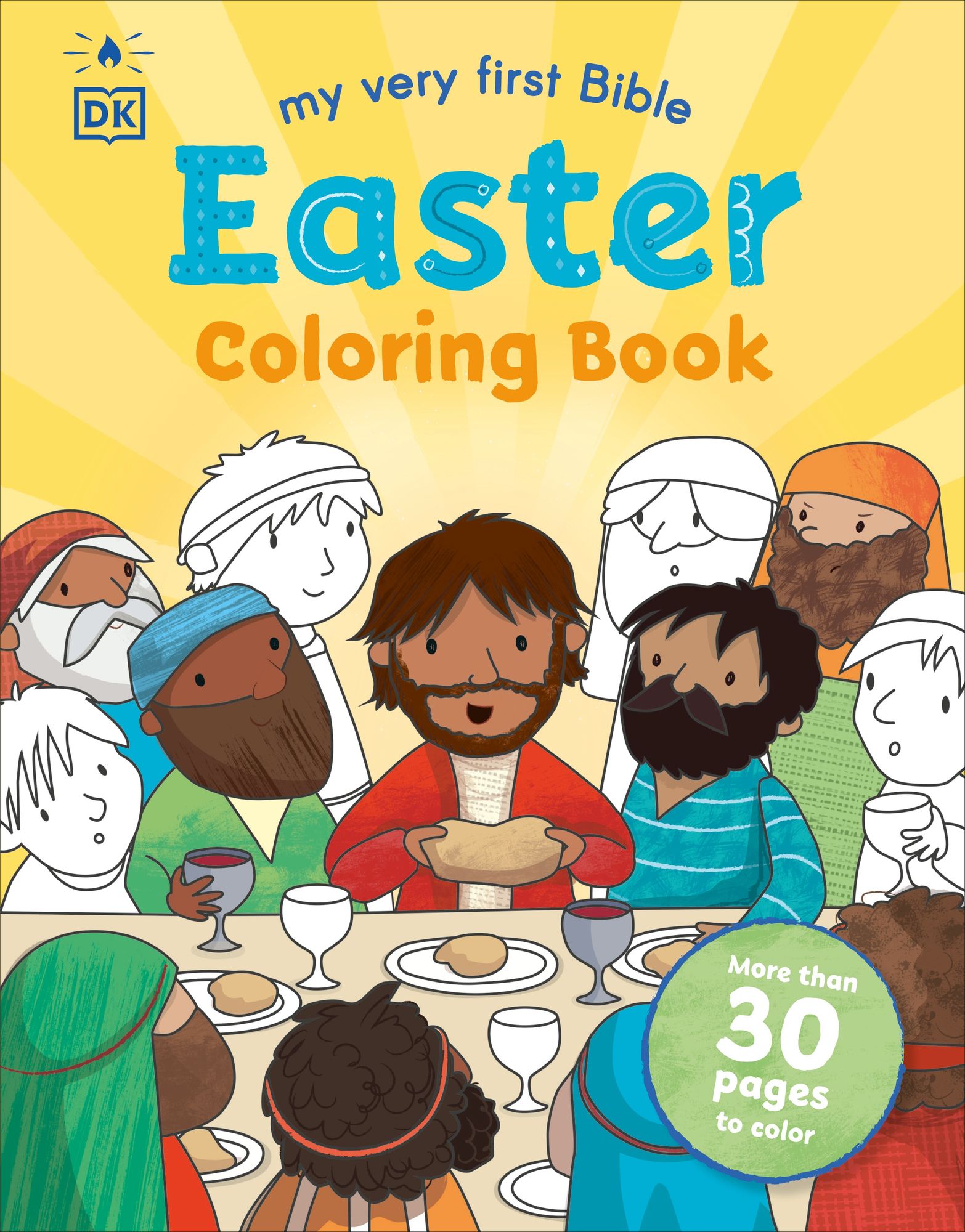 My Very First Bible Easter Coloring Book: More Than 30 Pages to Color