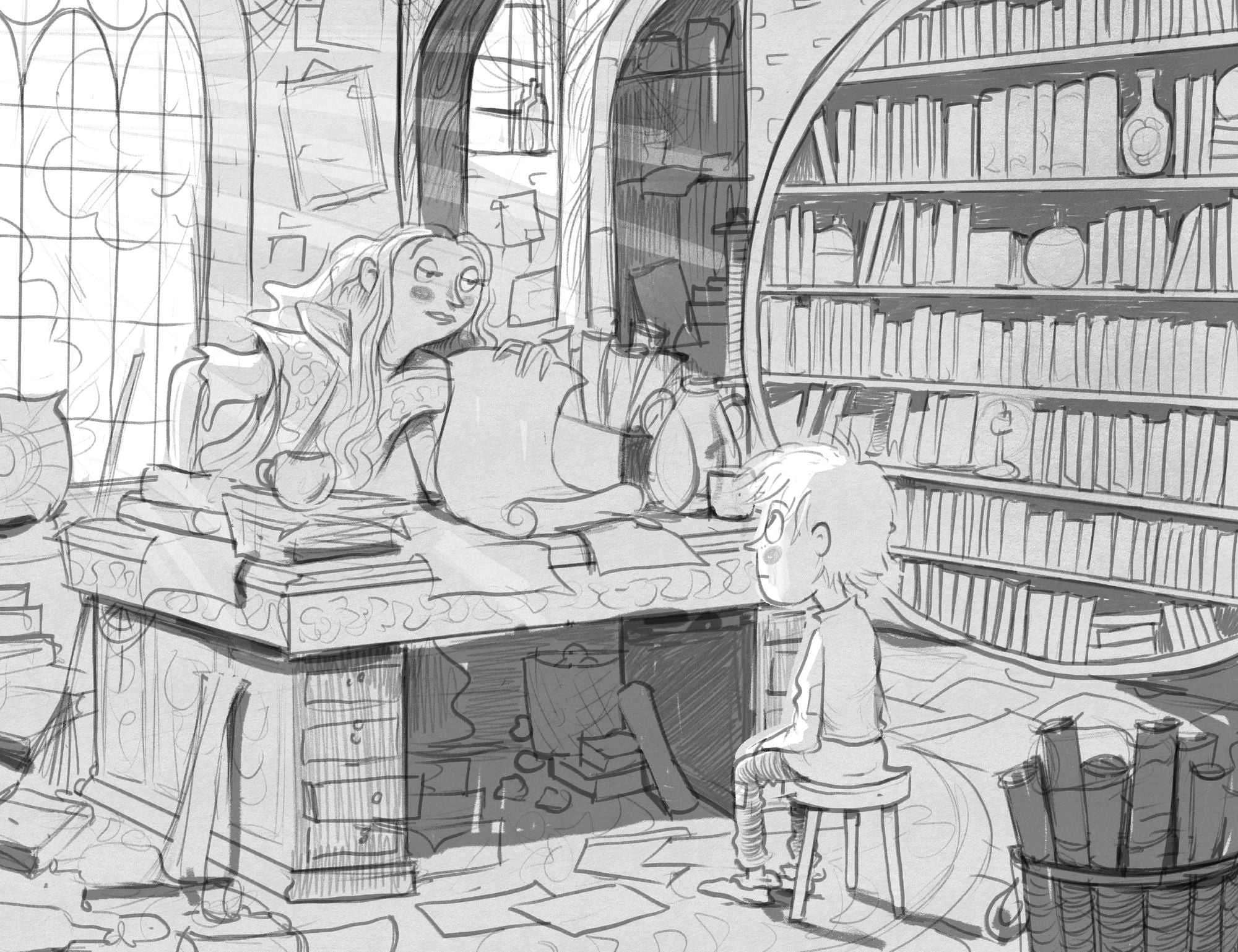 Youngest Faircrest and the Search for a Sorcerer