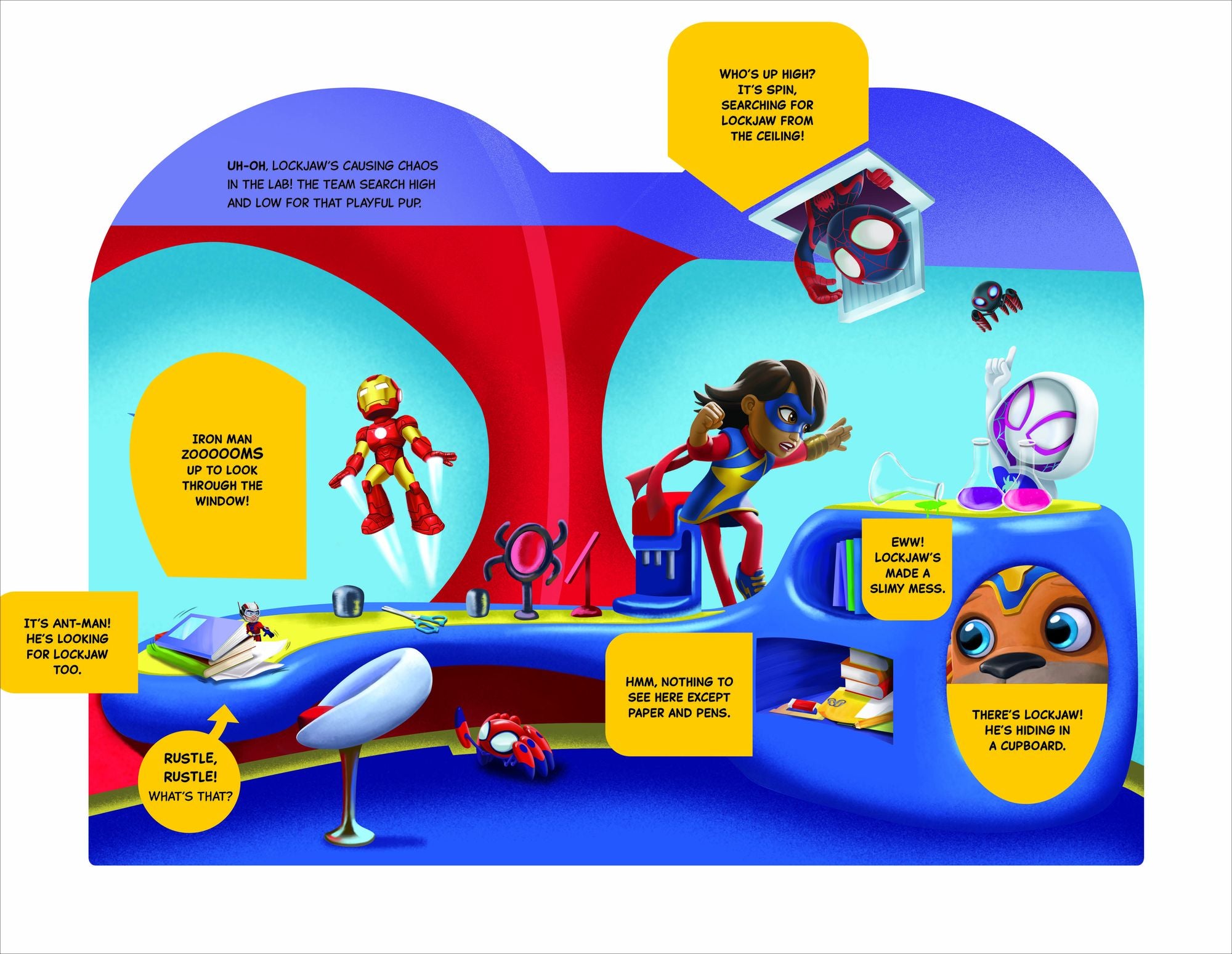 Marvel Spidey and his Amazing Friends Playbook
