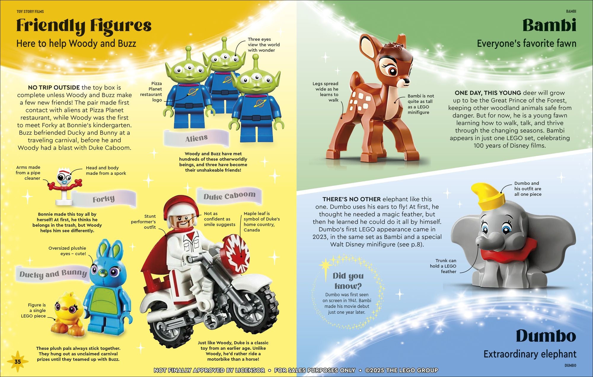 LEGO Disney Character Guide