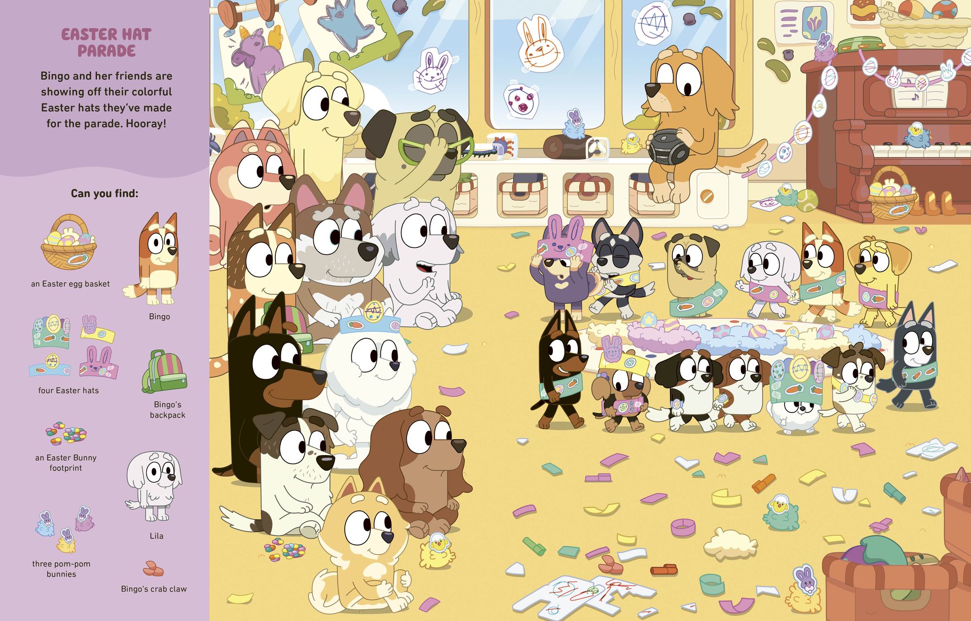 Where's Bluey? At Easter: A Search-and-Find Book