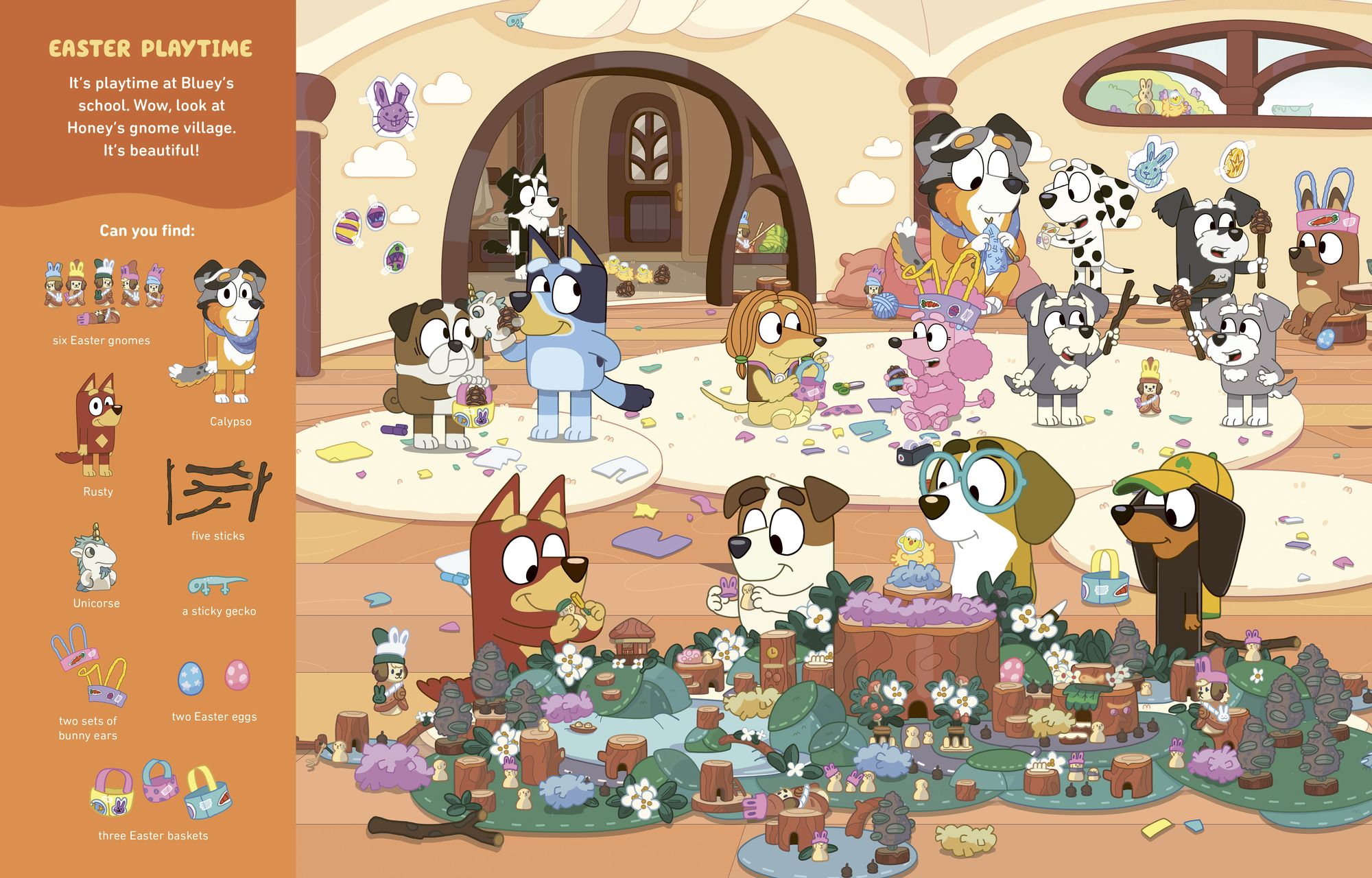 Where's Bluey? At Easter: A Search-and-Find Book