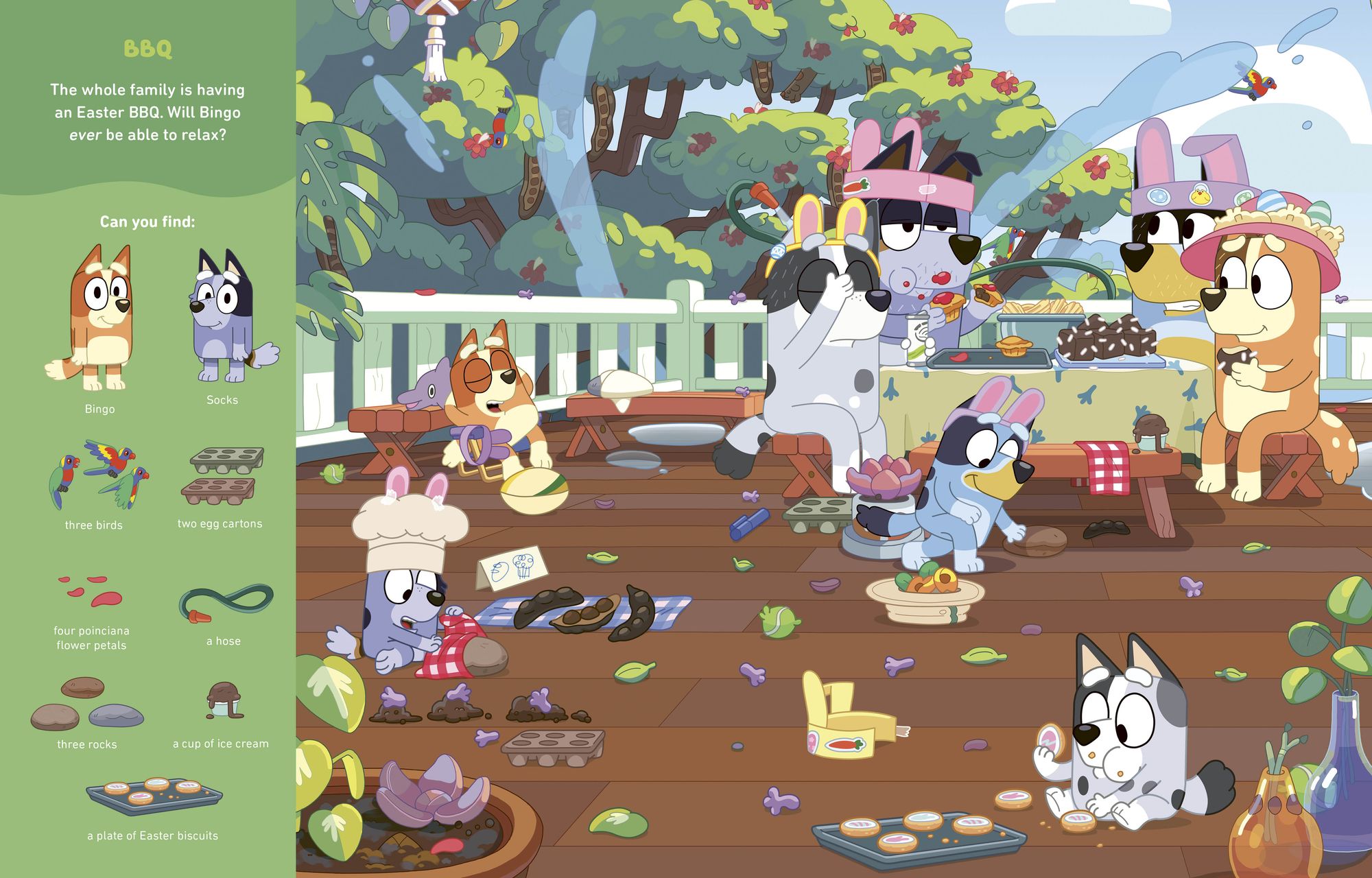 Where's Bluey? At Easter: A Search-and-Find Book