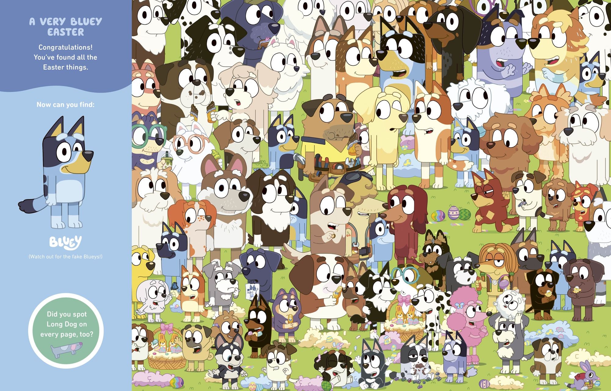Where's Bluey? At Easter: A Search-and-Find Book