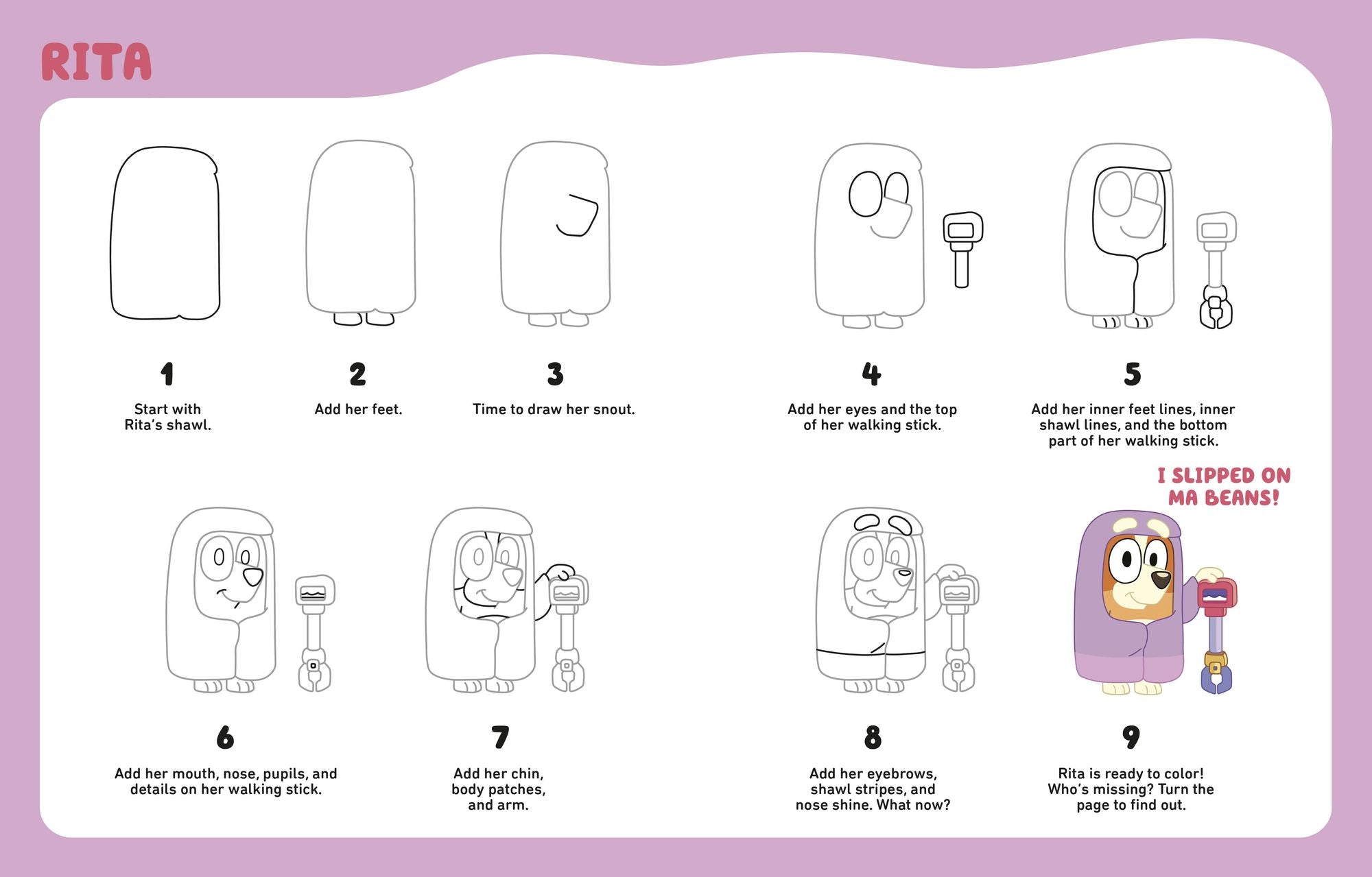 Bluey: How to Draw