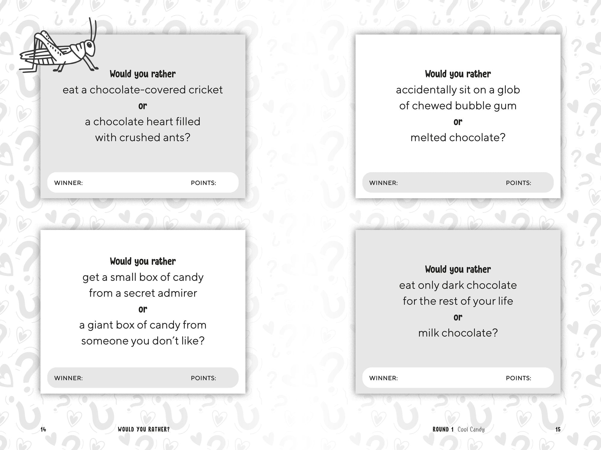 Would You Rather? Valentine's Day Edition: A Hilarious Game of Cupid, Cards, and Candy for Kids