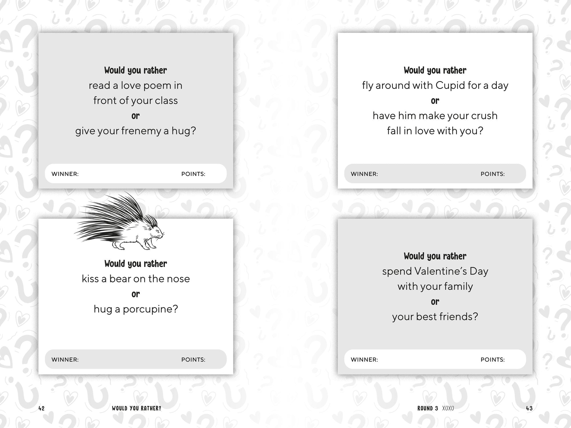 Would You Rather? Valentine's Day Edition: A Hilarious Game of Cupid, Cards, and Candy for Kids
