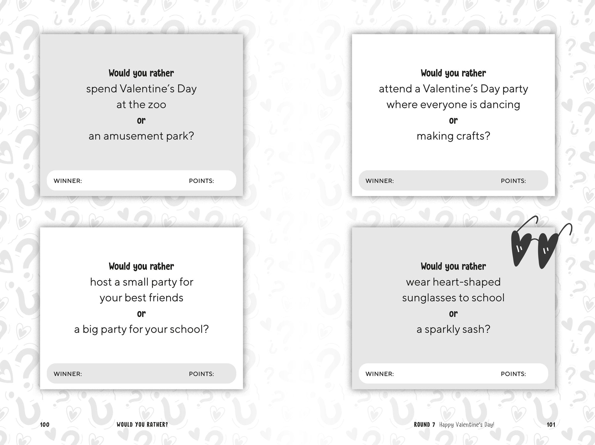 Would You Rather? Valentine's Day Edition: A Hilarious Game of Cupid, Cards, and Candy for Kids