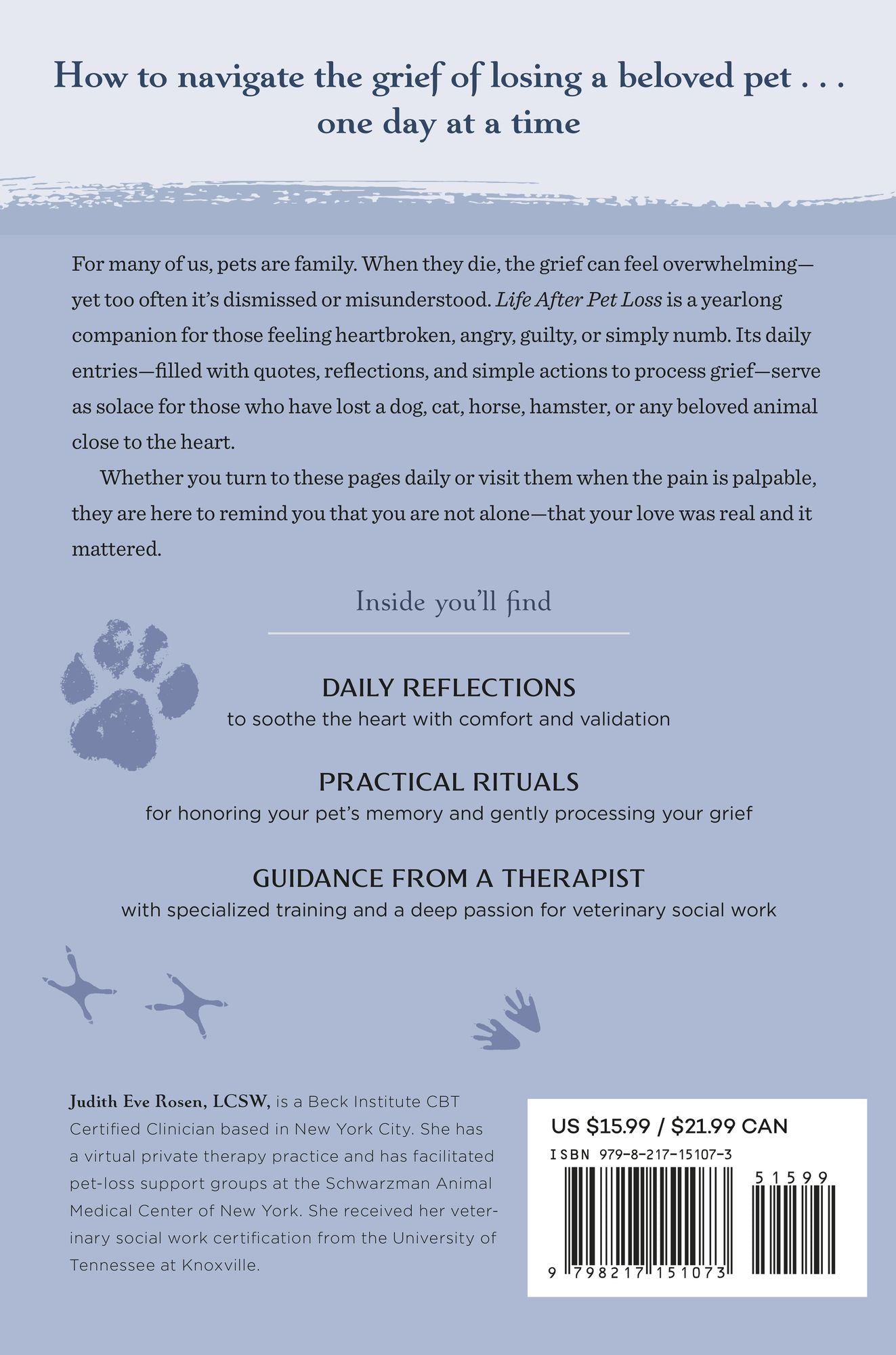 Life After Pet Loss: Daily Reflections for Working Through Grief