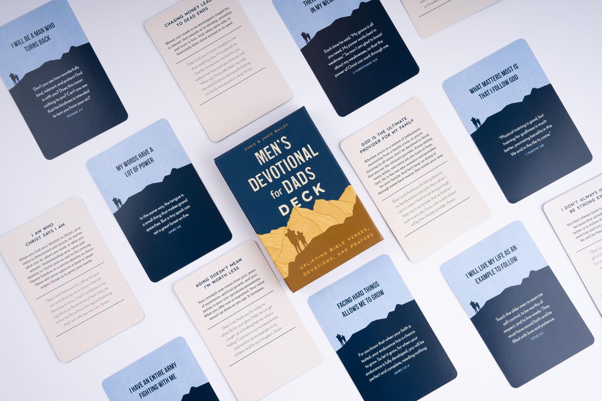 Men's Devotional for Dads Deck: Uplifting Bible Verses, Devotions, and Prayers