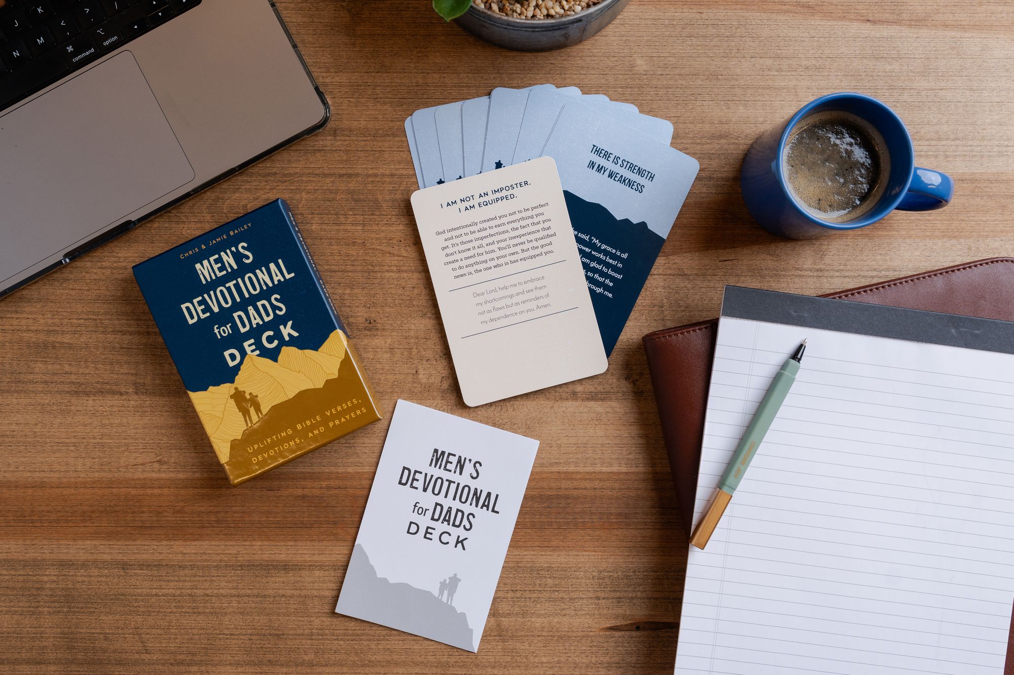 Men's Devotional for Dads Deck: Uplifting Bible Verses, Devotions, and Prayers