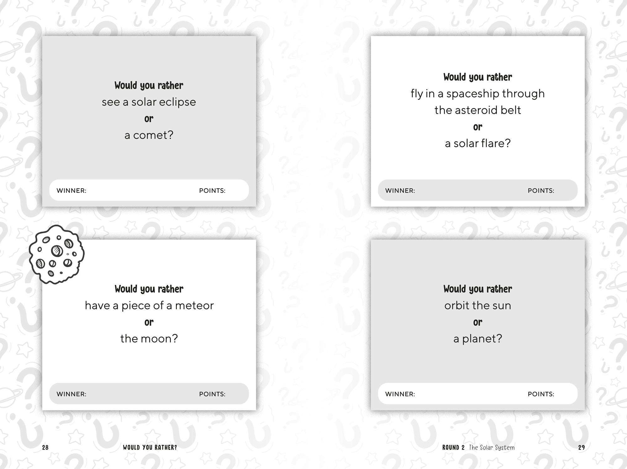 Would You Rather? Outer Space Edition: Blast Off into a Hilarious Game of Astronomical Fun