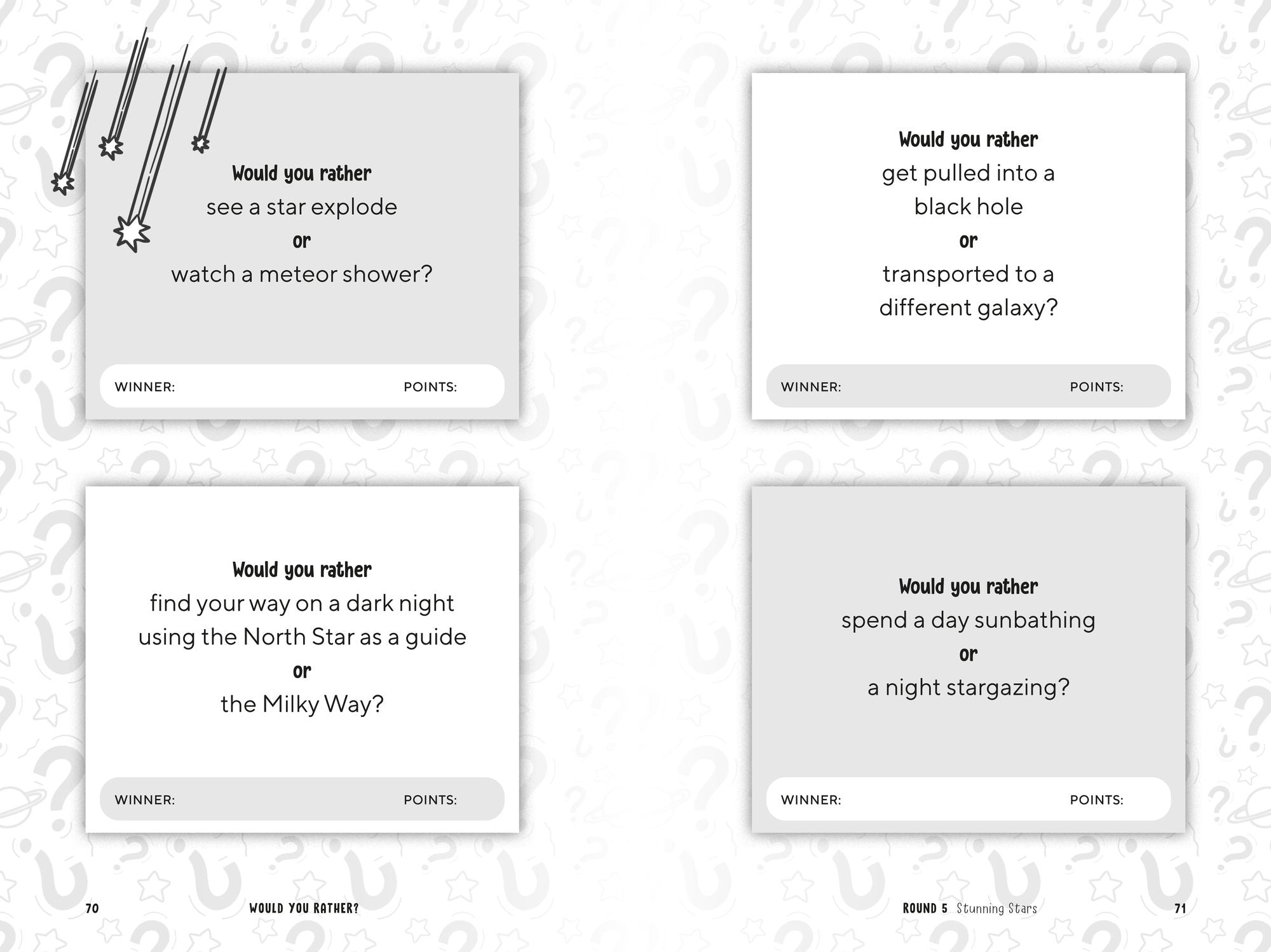 Would You Rather? Outer Space Edition: Blast Off into a Hilarious Game of Astronomical Fun