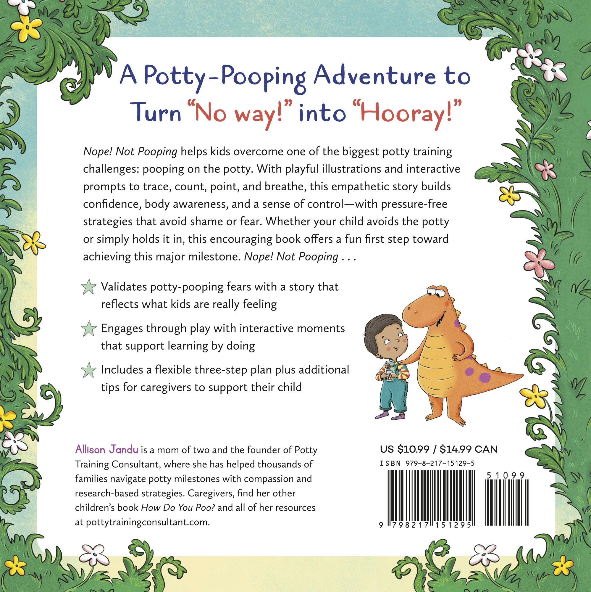 Nope! Not Pooping: A Potty Training Book for Kids Who Won't Poop on the Potty
