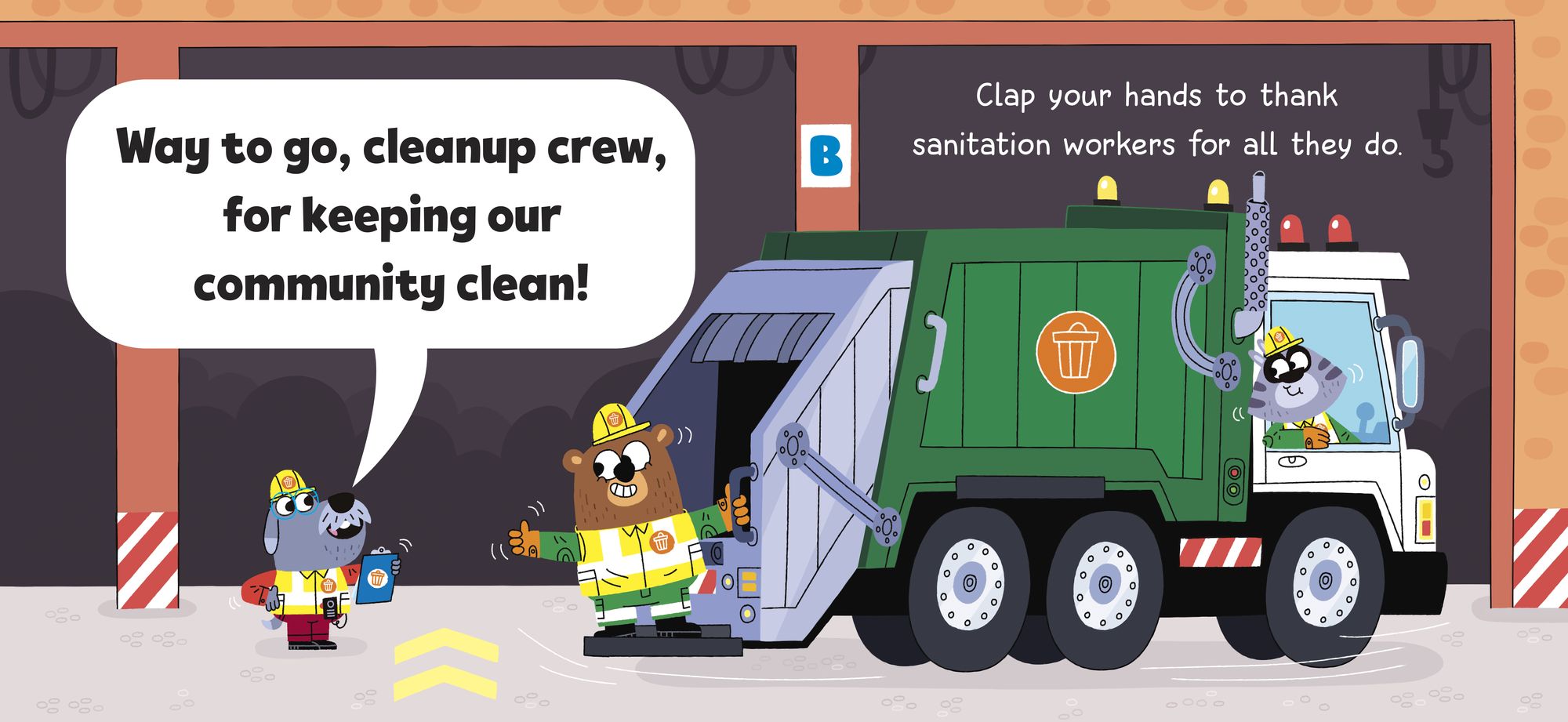 Point & Play: Trash Trucks: Count, Learn, and MOVE for Interactive Fun