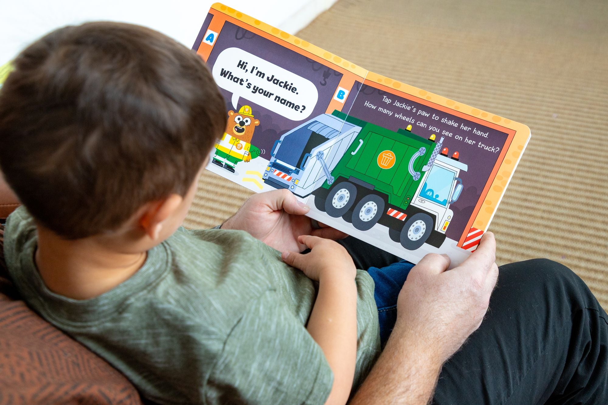 Point & Play: Trash Trucks: Count, Learn, and MOVE for Interactive Fun