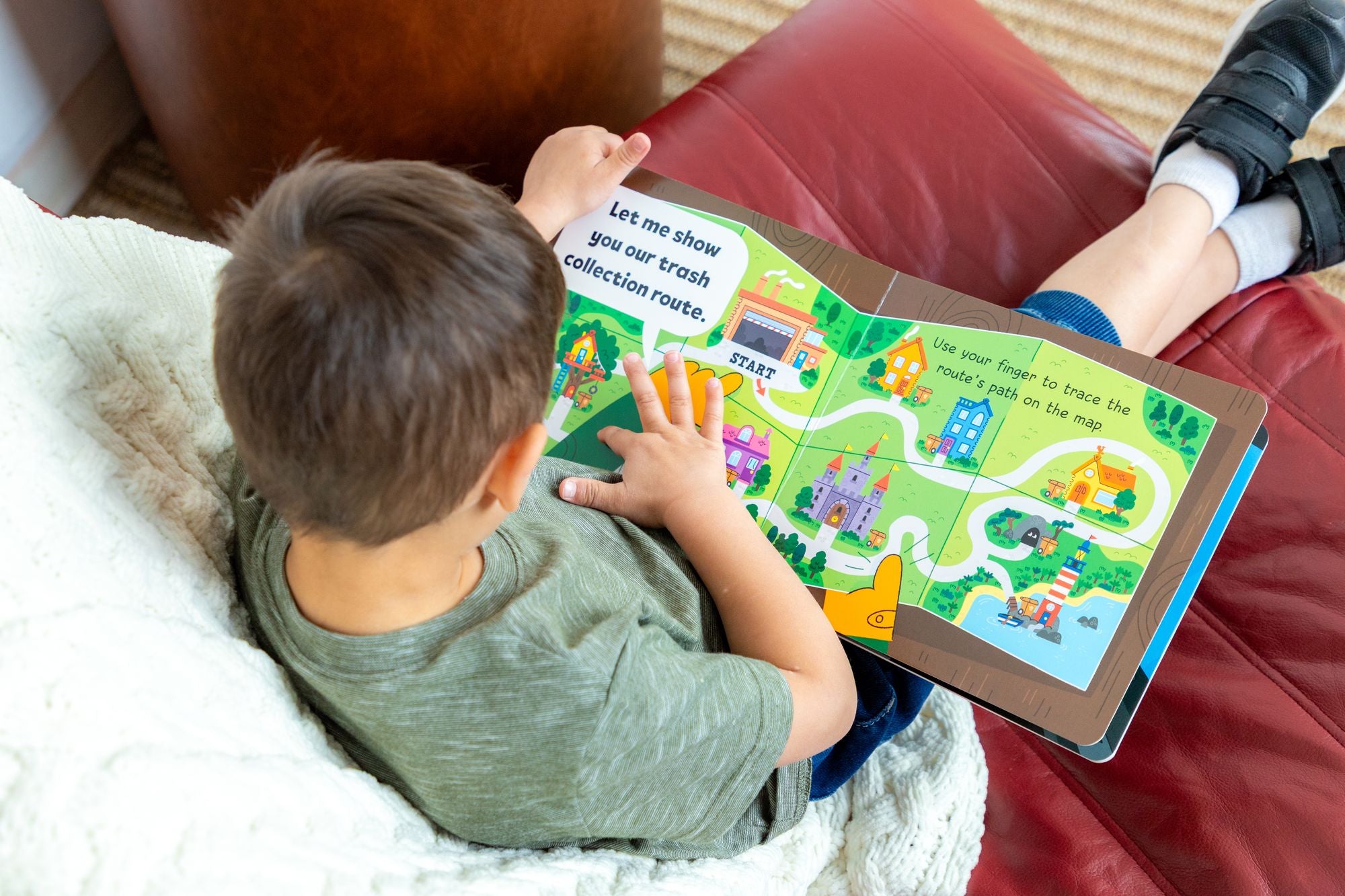 Point & Play: Trash Trucks: Count, Learn, and MOVE for Interactive Fun