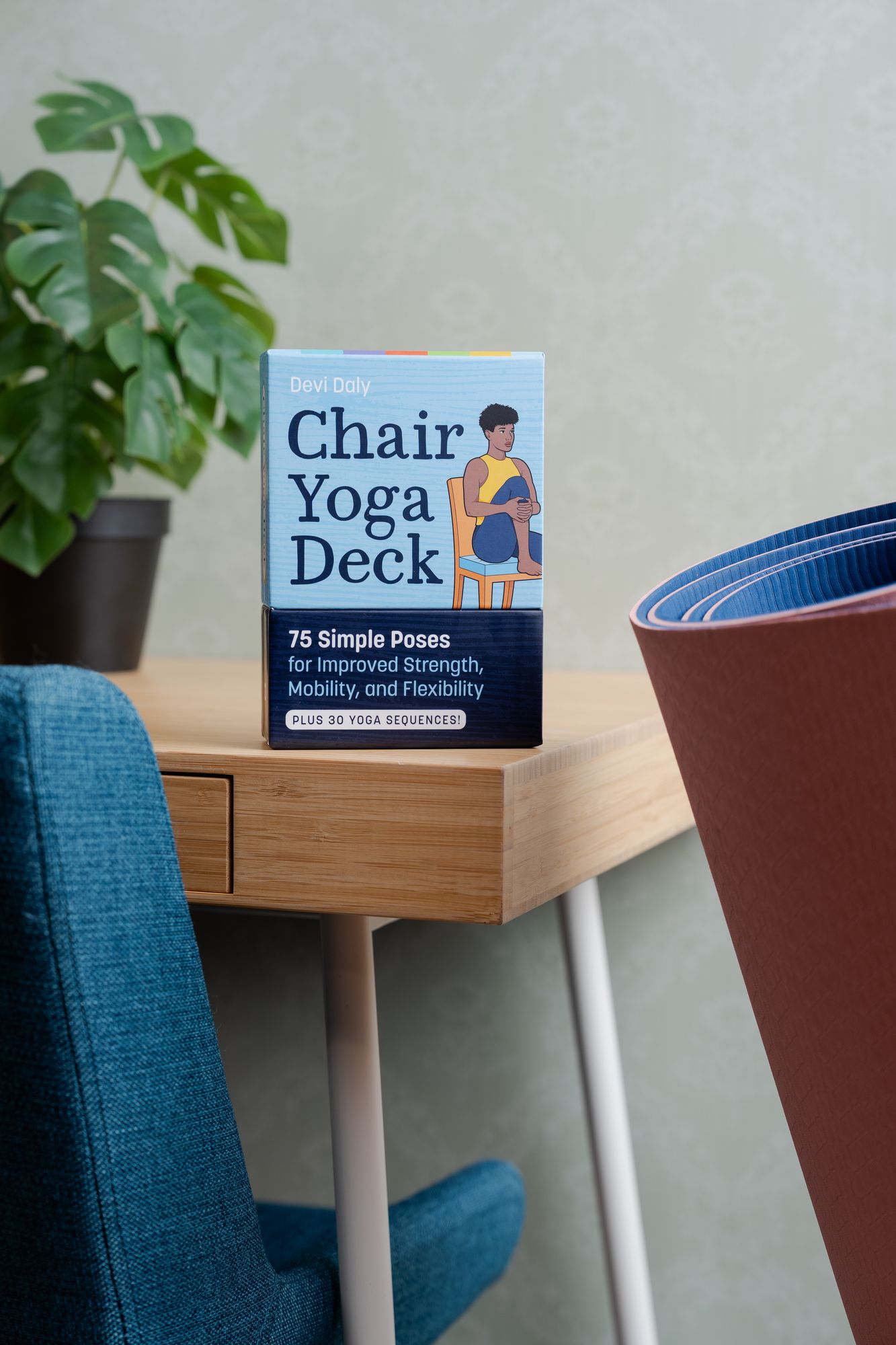 Chair Yoga Deck: 75 Simple Poses for Improved Strength, Mobility, and Flexibility