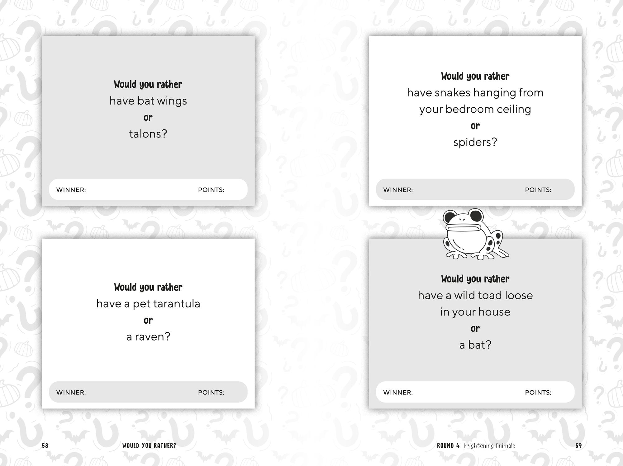 Would You Rather? Halloween Edition: Answer Spooky Questions in a Ghostly Game of Fun