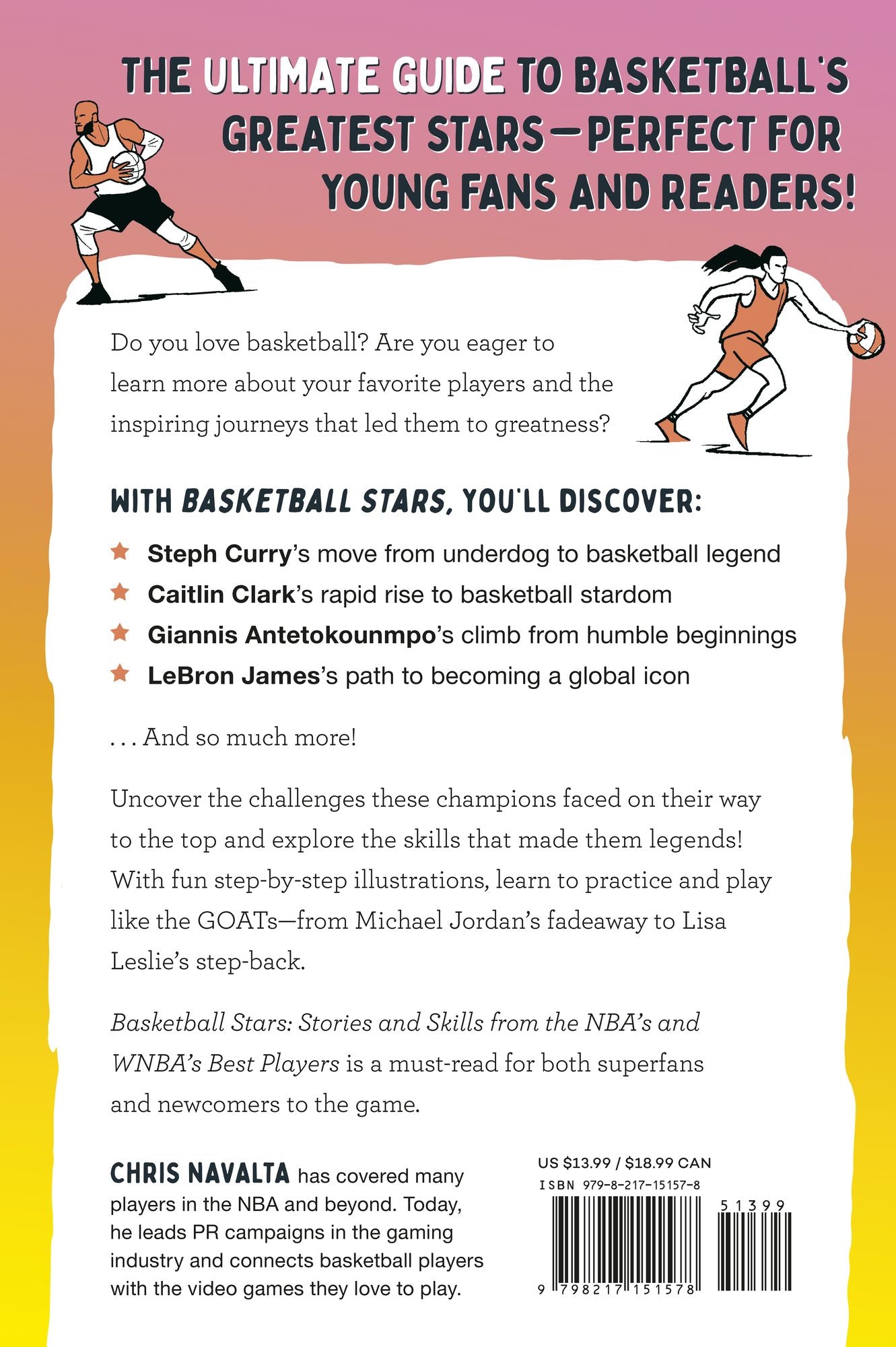 Basketball Stars: Stories and Skills from the NBA's and WNBA's Best Players
