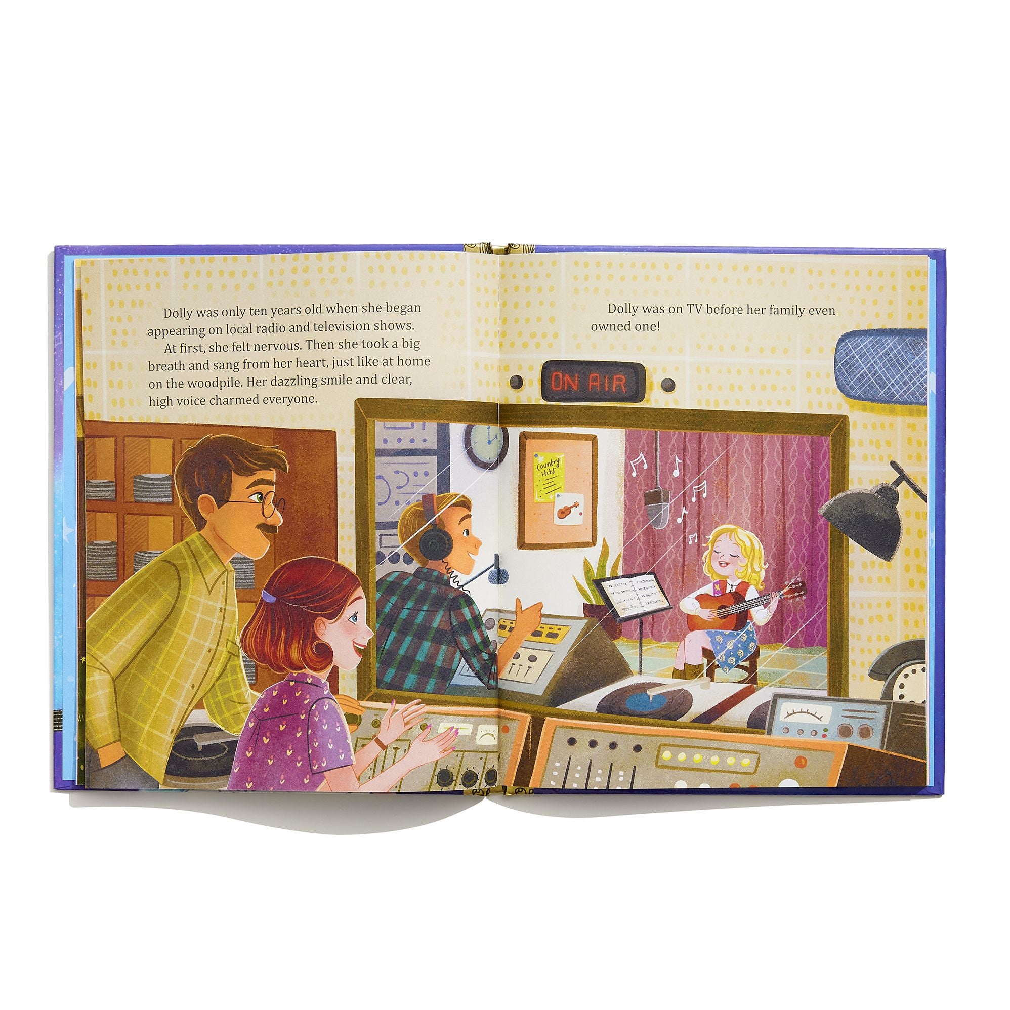 Dolly Parton Ultimate Fan Edition Little Golden Book Biography: 22 Bonus Pages! Stickers!