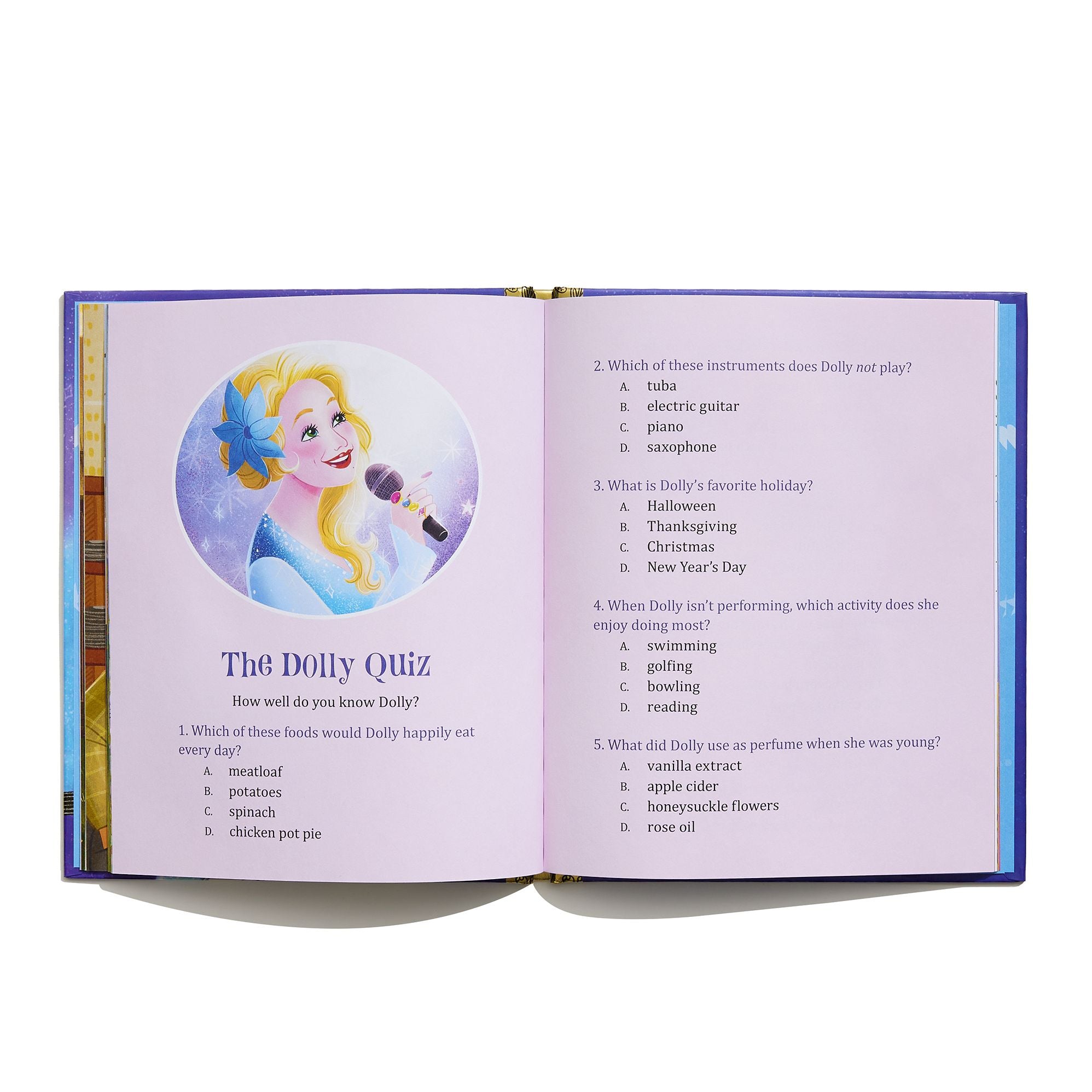 Dolly Parton Ultimate Fan Edition Little Golden Book Biography: 22 Bonus Pages! Stickers!