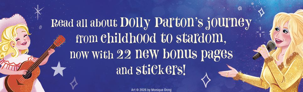 Dolly Parton Ultimate Fan Edition Little Golden Book Biography: 22 Bonus Pages! Stickers!