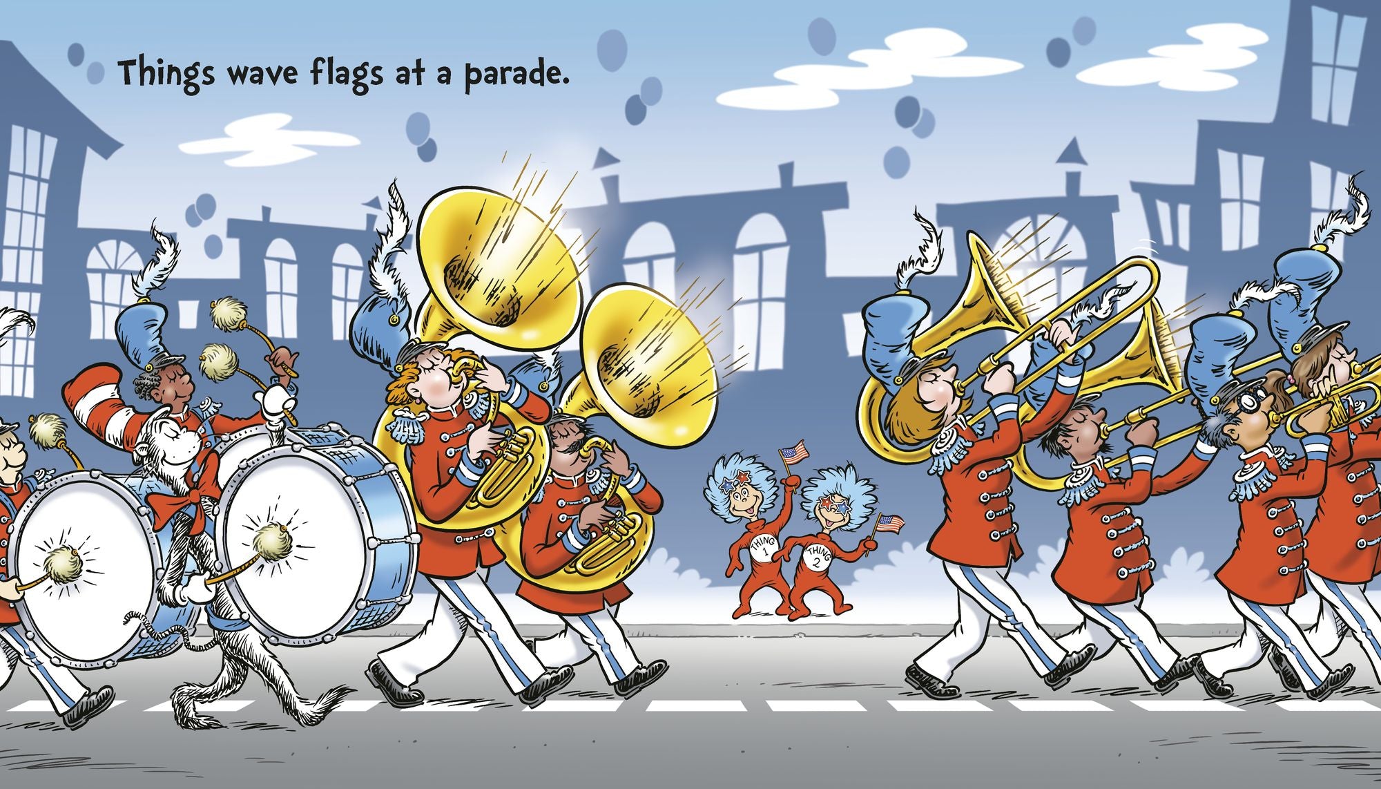 Dr. Seuss's Red, White, and Blue Things