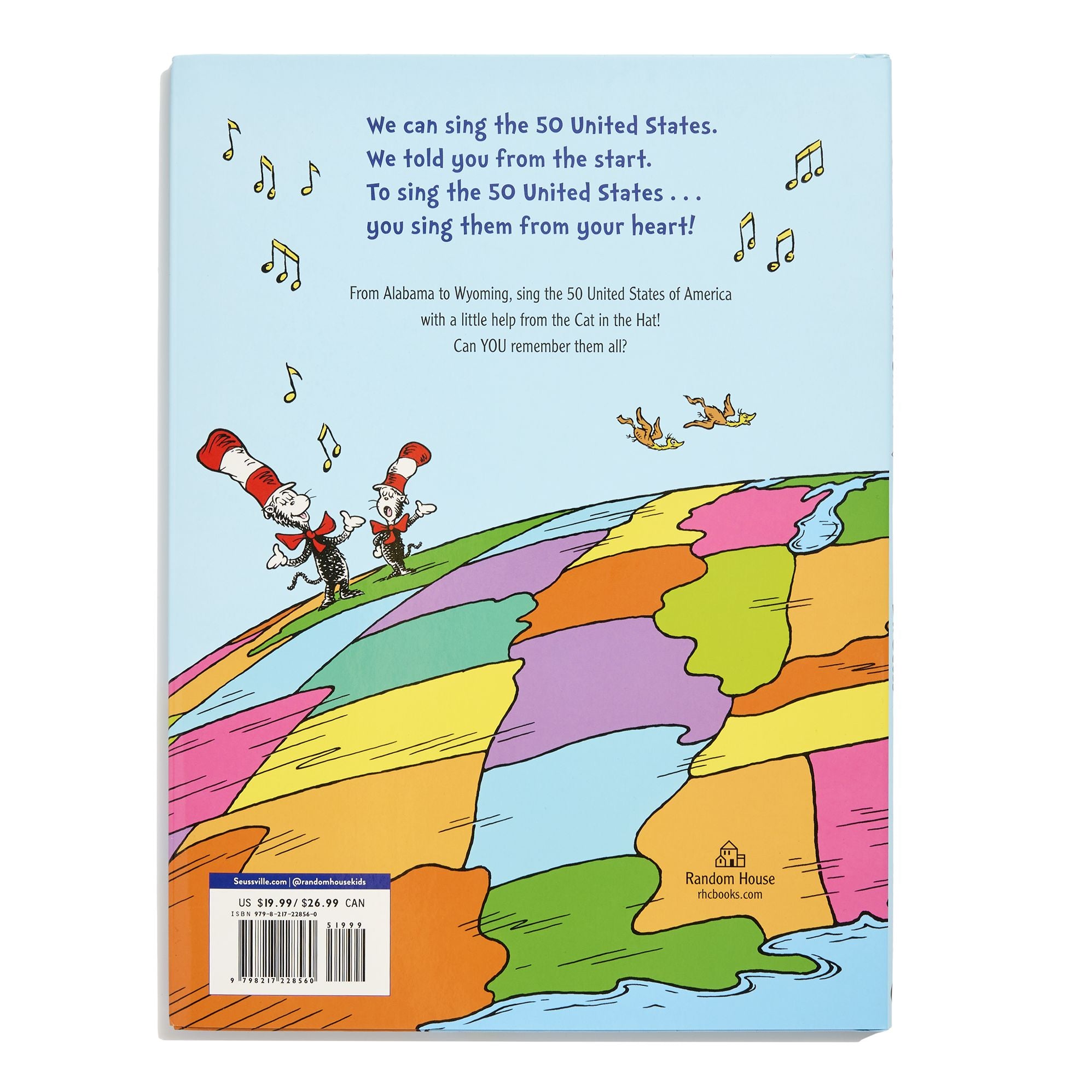 Sing the 50 United States!