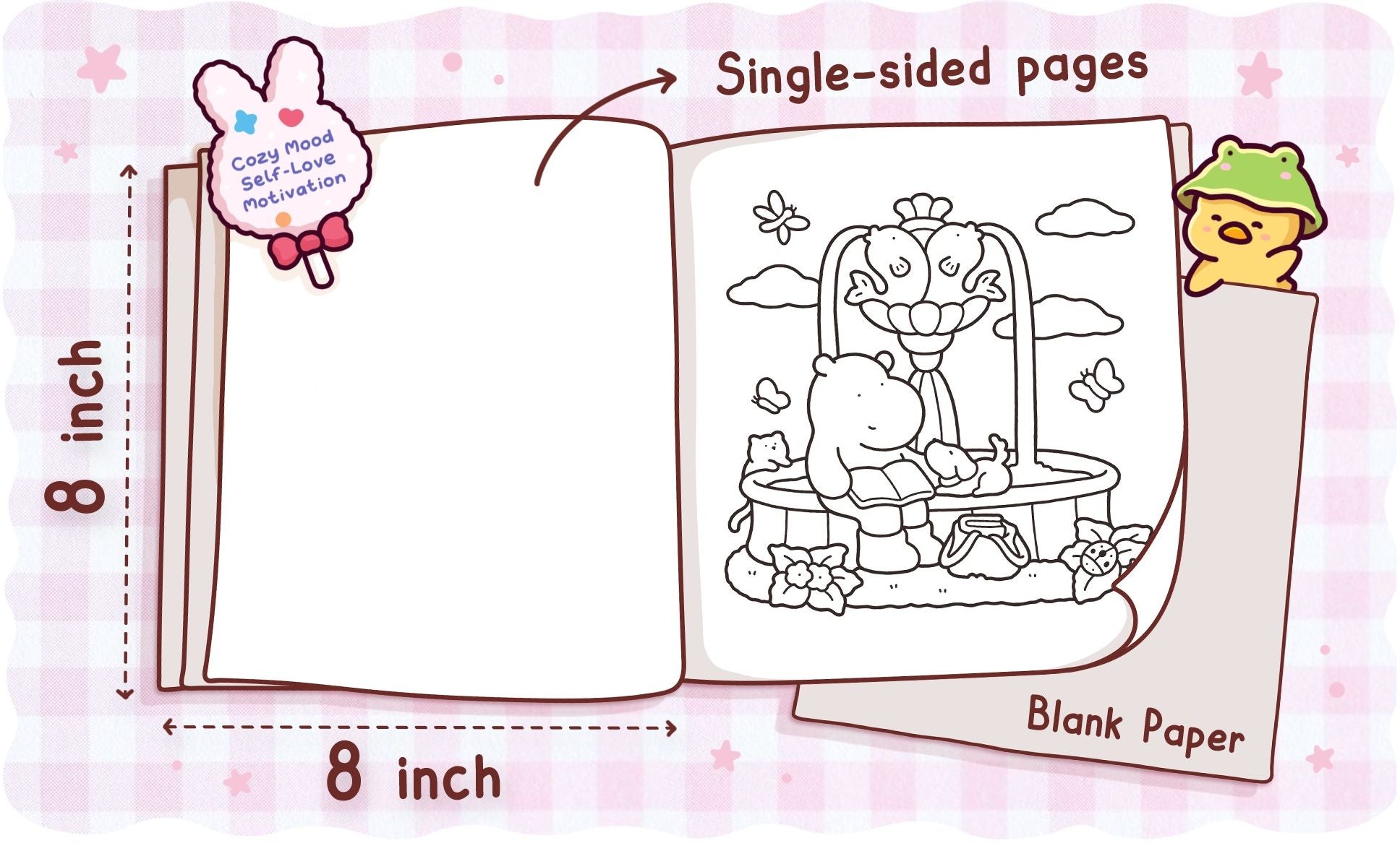 Cozy Days: Coloring Book for Adults and Kids