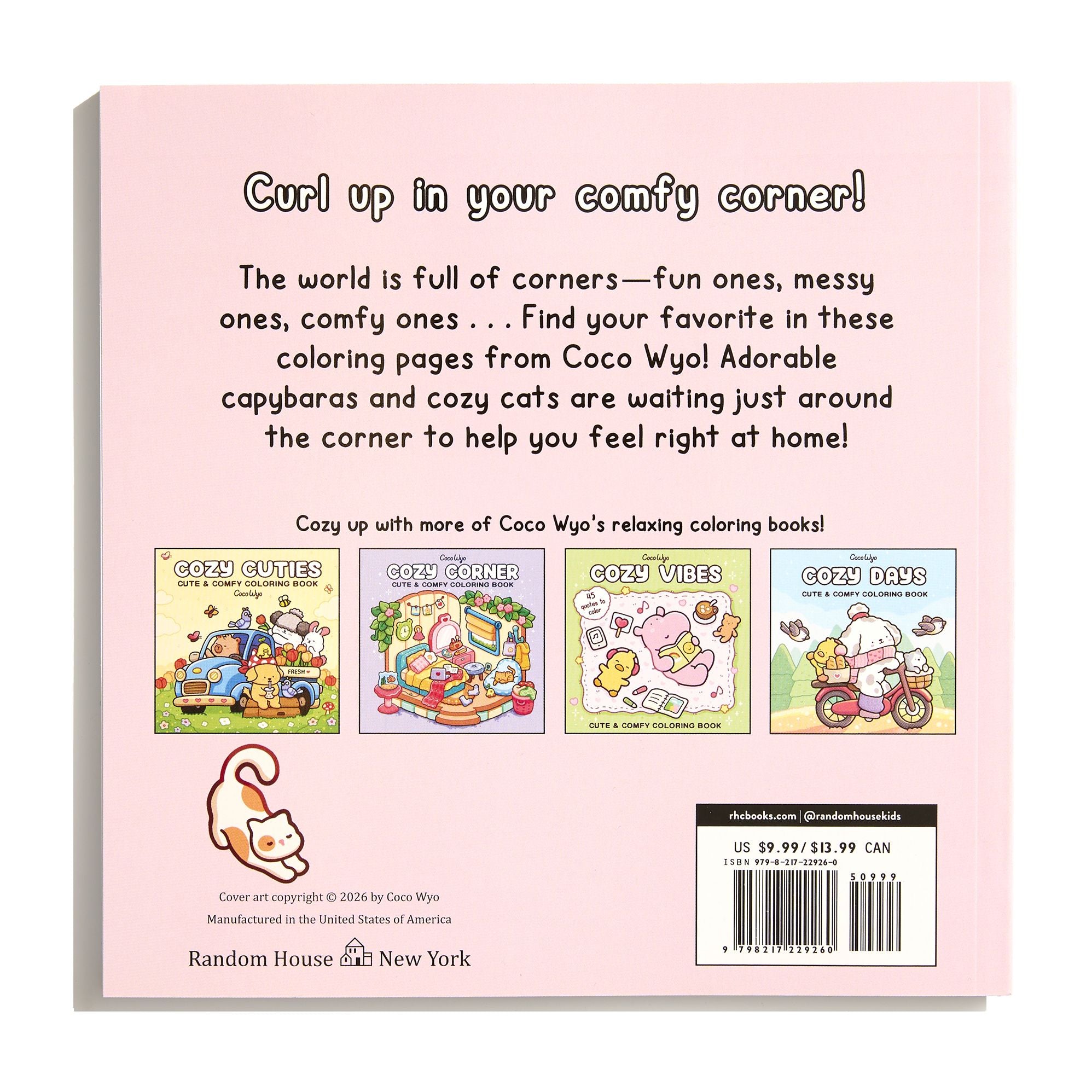 Comfy Corner: Coloring Book for Adults and Kids