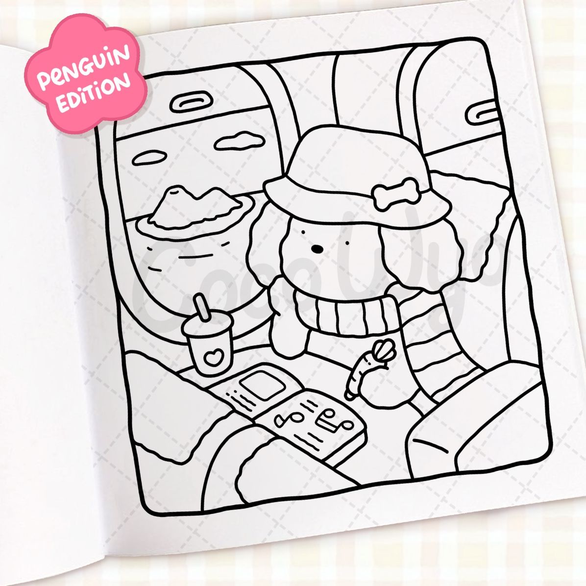 Cozy Season: Coloring Book for Adults and Kids