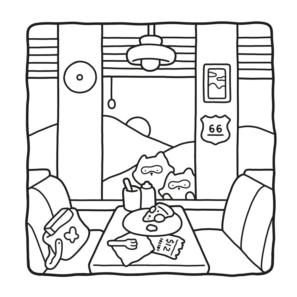 Cozy Season: Coloring Book for Adults and Kids