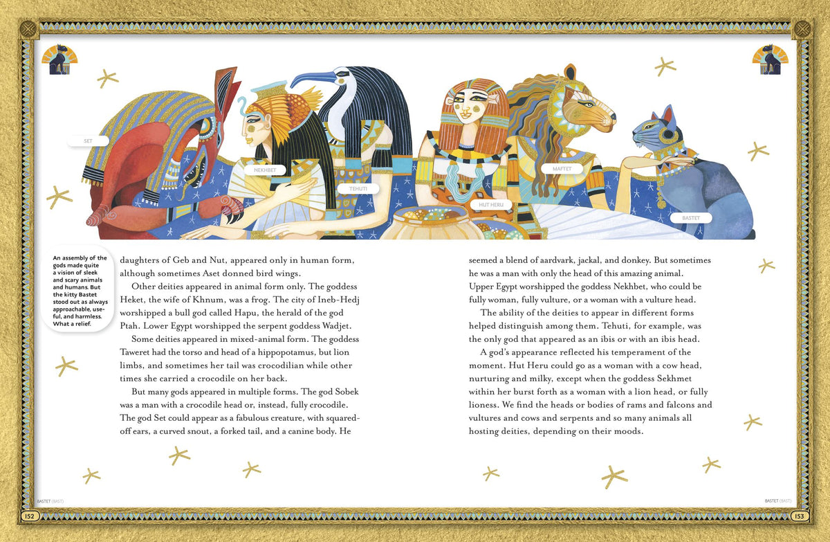 Treasury of Egyptian Mythology: Classic Stories of Gods, Goddesses, Monsters & Mortals