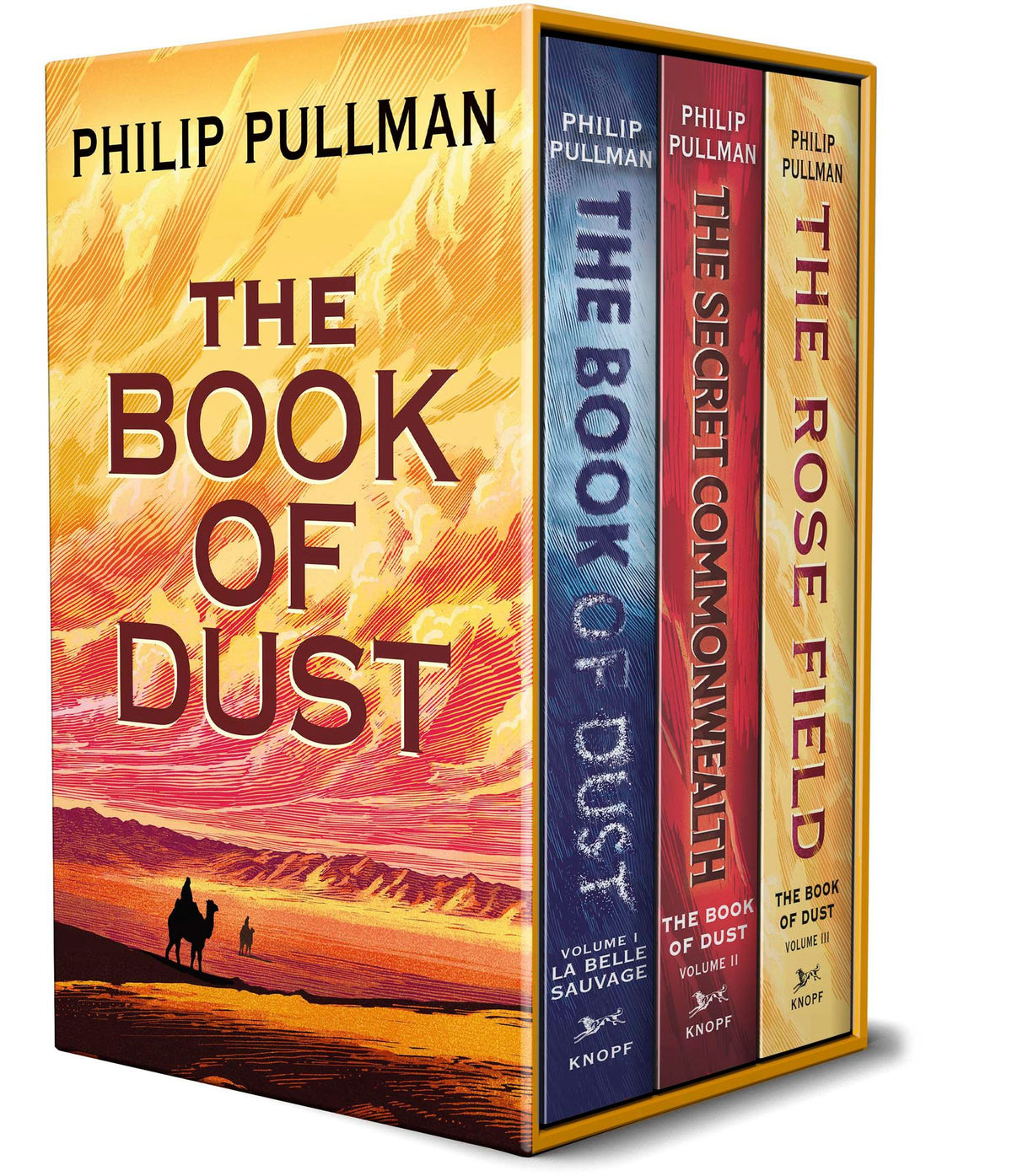 The Book of Dust 3-Book Paperback Boxed Set: La Belle Sauvage; The Secret Commonwealth; The Rose Field