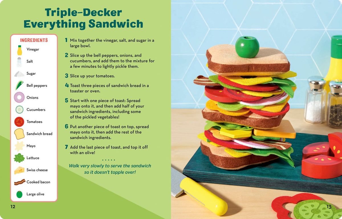 Melissa & Doug: The Toy Kitchen Cookbook