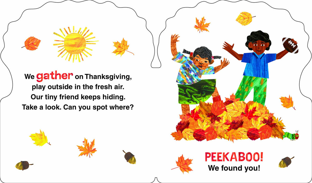 The Very Hungry Caterpillar's Peekaboo Thanksgiving