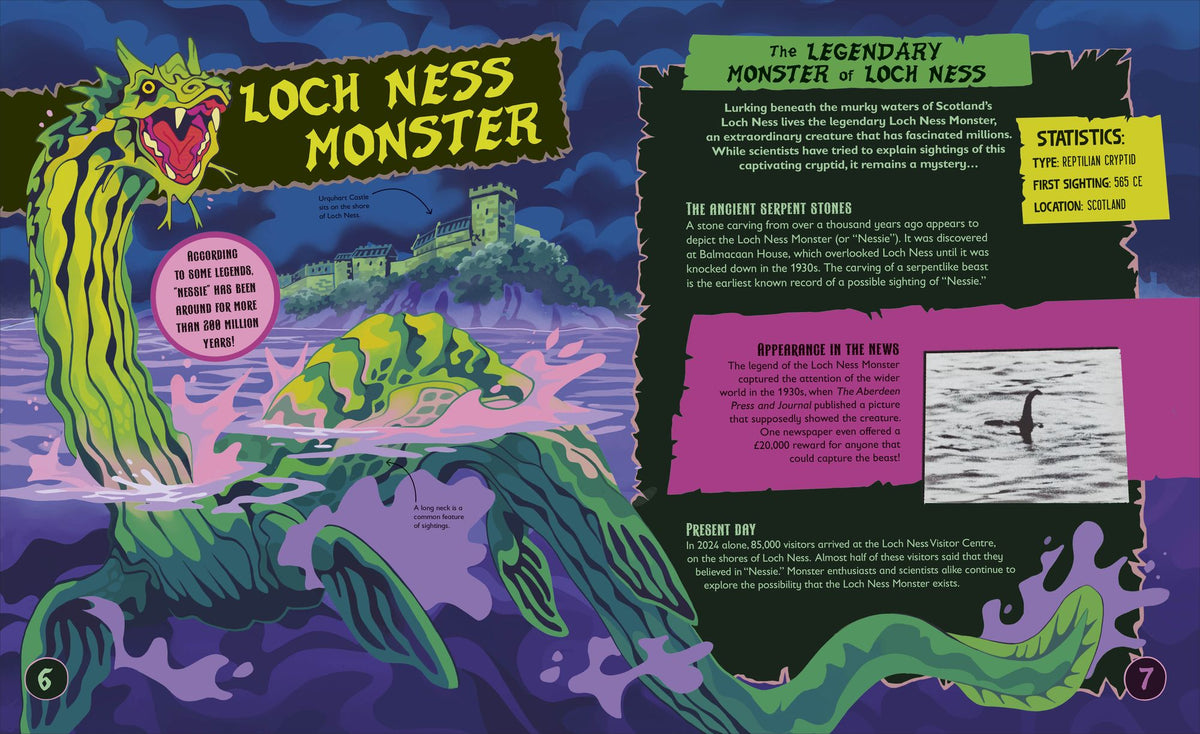 Cryptids: Uncover the Secrets Behind the World's Most Baffling Beasts and Curious Creatures
