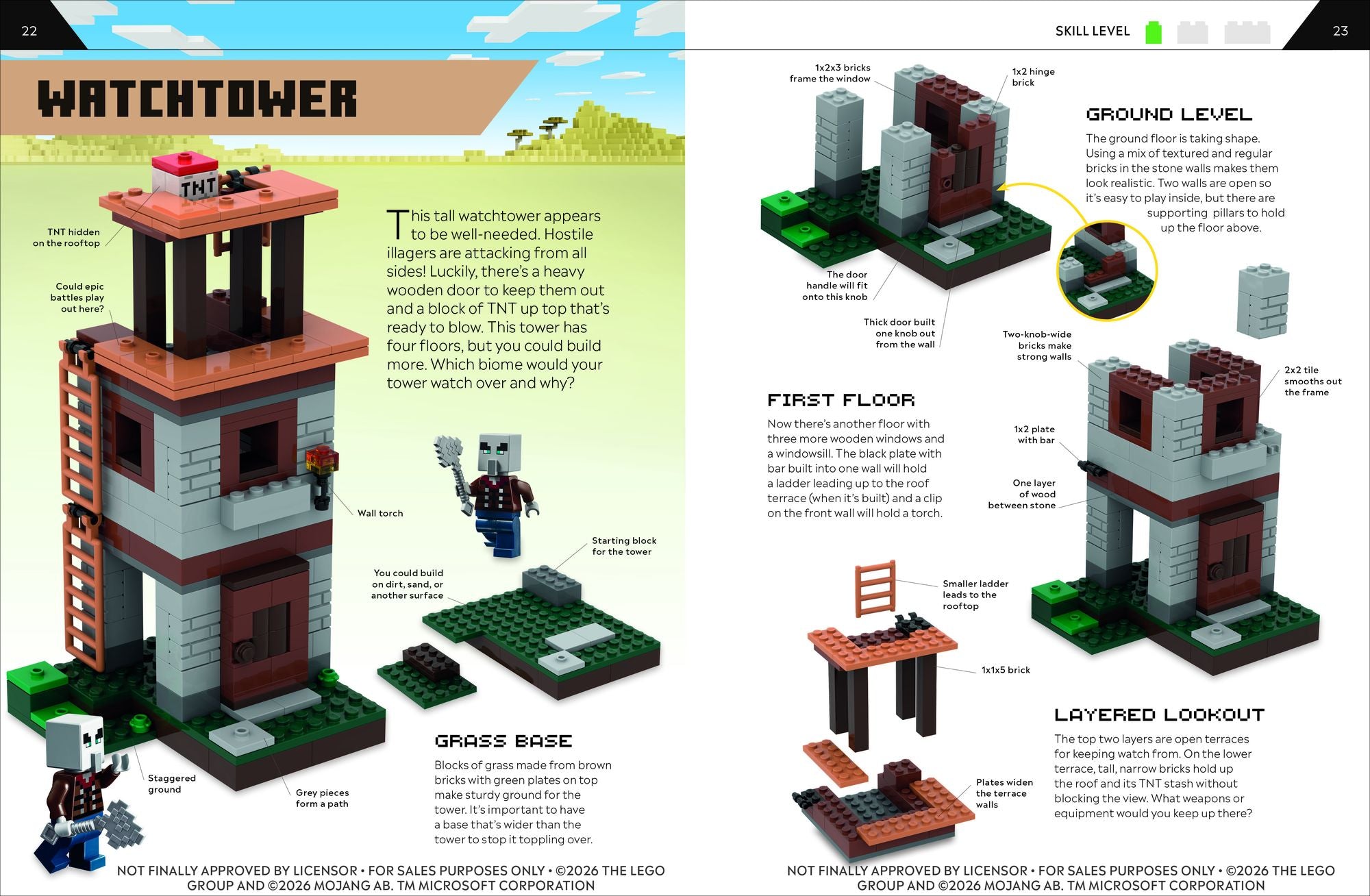How to Build LEGO Minecraft Houses