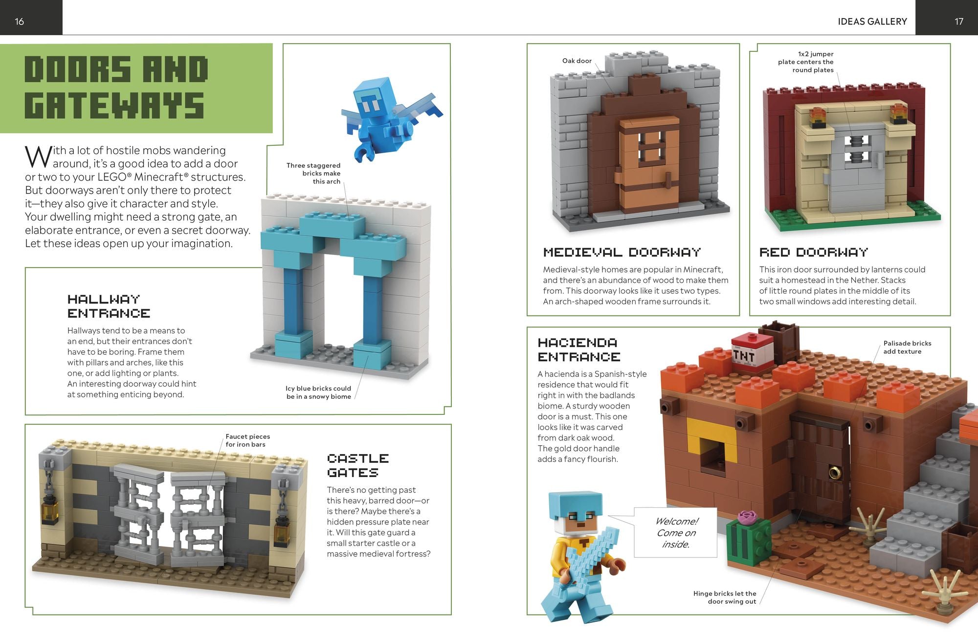 How to Build LEGO Minecraft Houses