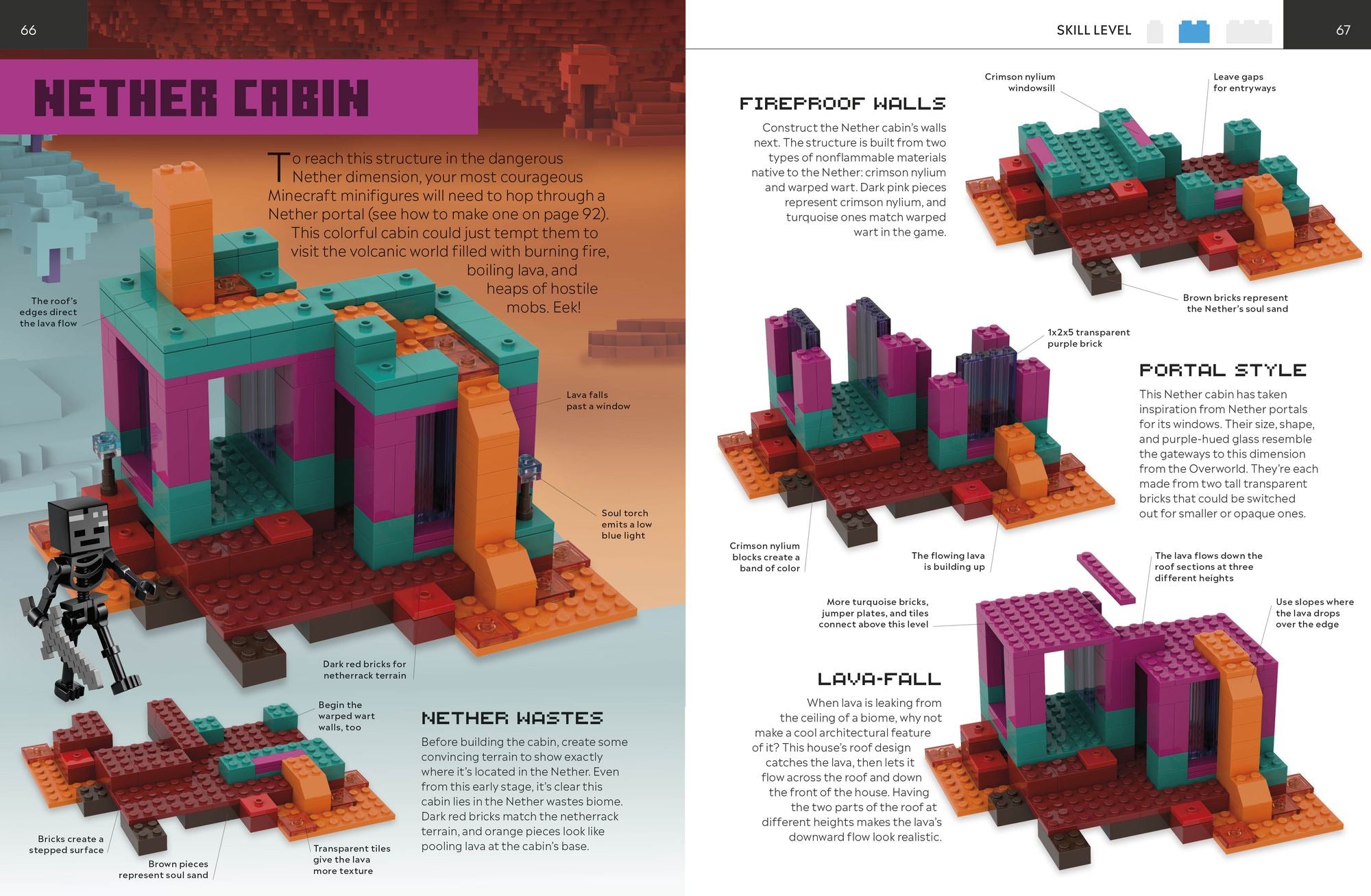 How to Build LEGO Minecraft Houses